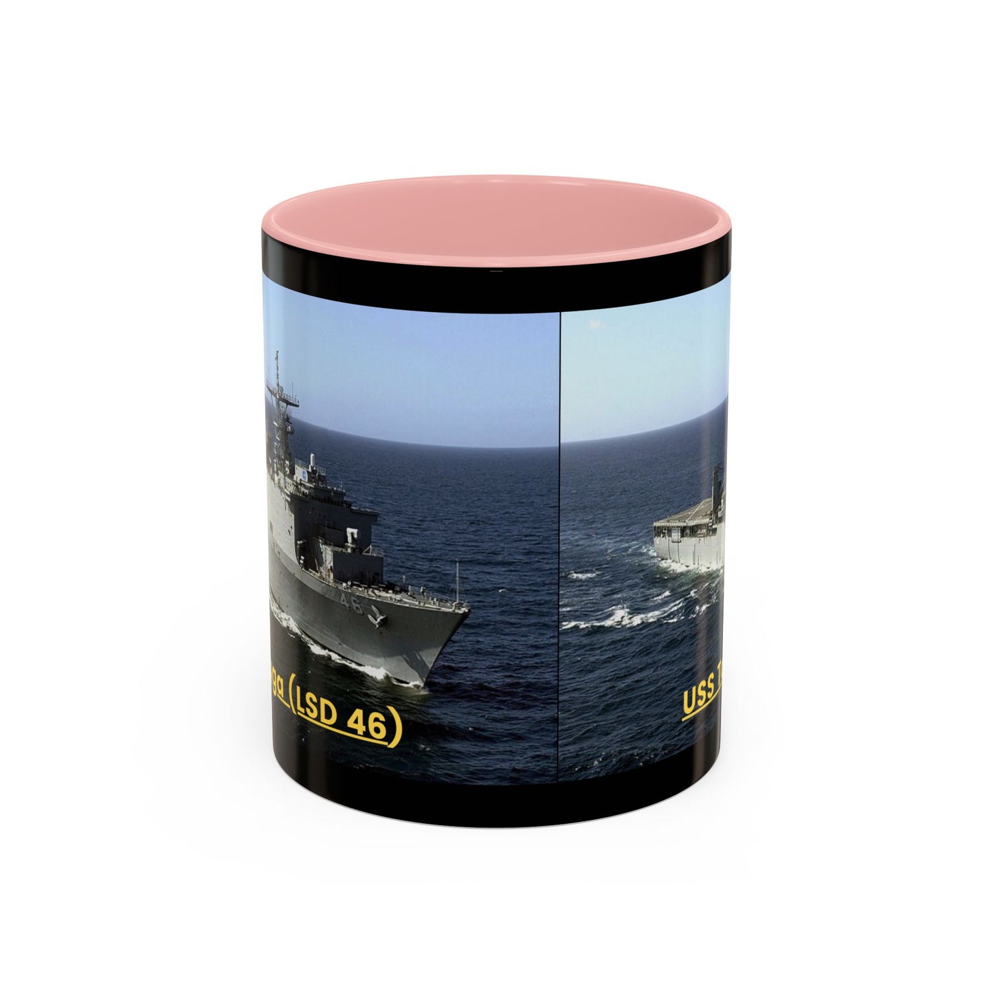 USS Tortuga (LSD 46) Navy POD Smileandlaughtees Accent Coffee Mug (11, 15oz)