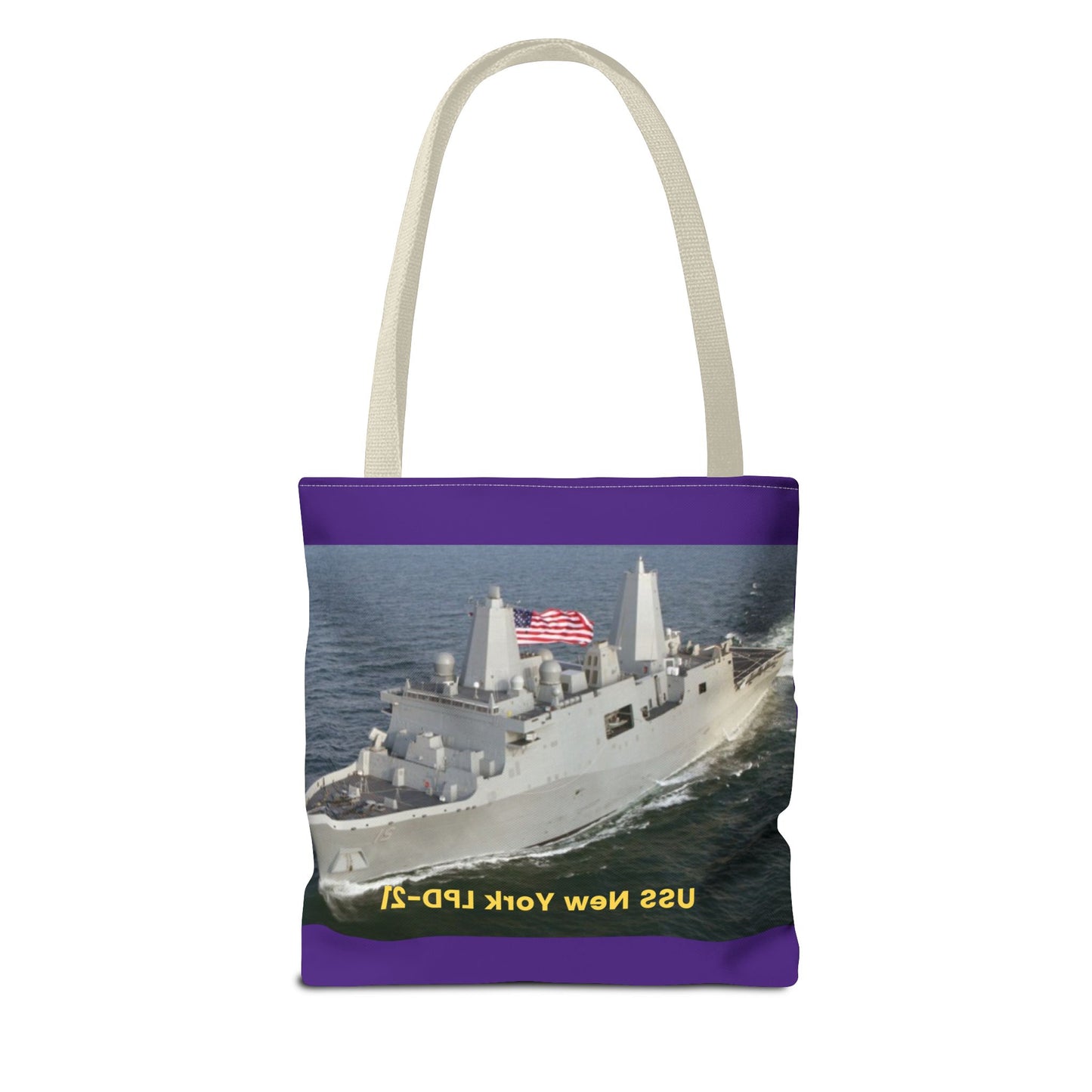 USS Spruance DD-963 Navy POD Smileandlaughtees Tote Bag (AOP)