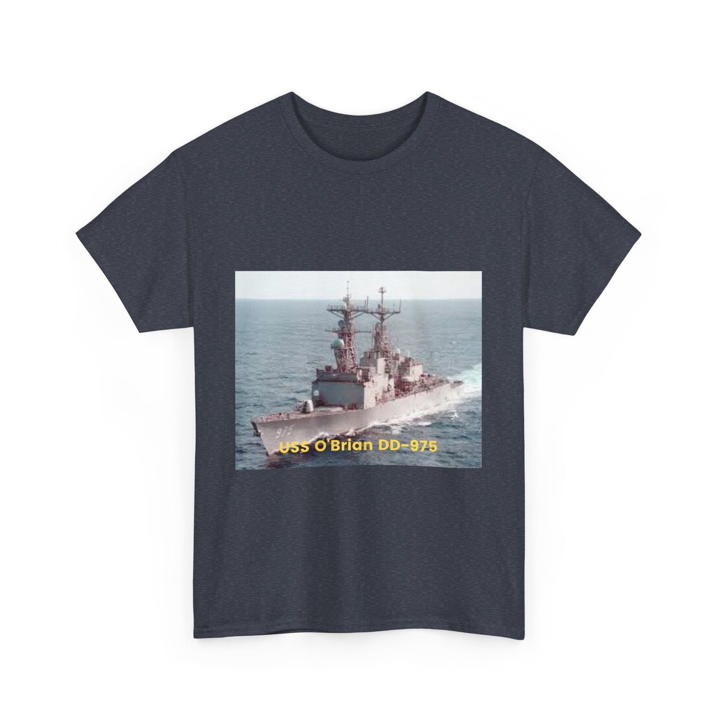 USS O'Brian DD-975 Navy POD Smileandlaughtees Unisex Heavy Cotton Tee T-Shirt