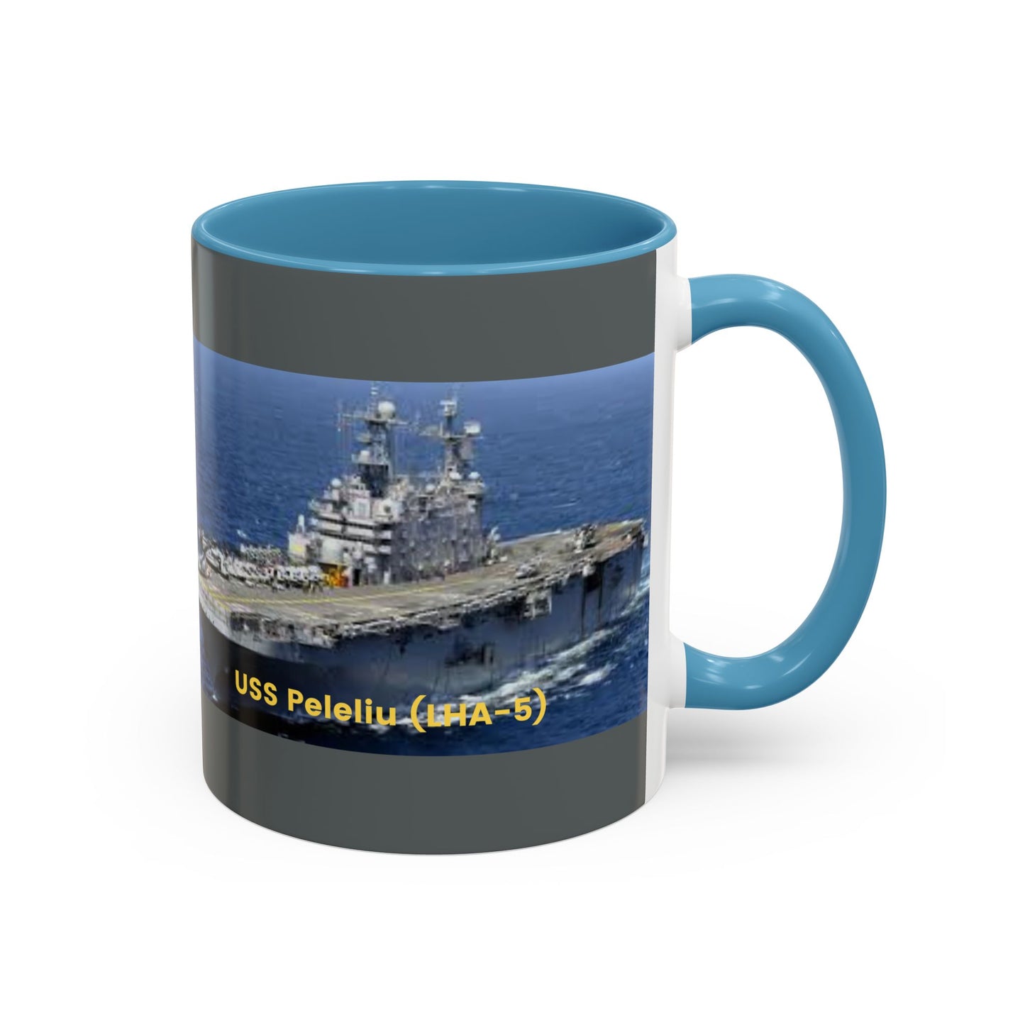 USS Proteus (AS-19) Navy POD Smileandlaughtees Accent Coffee Mug (11, 15oz)