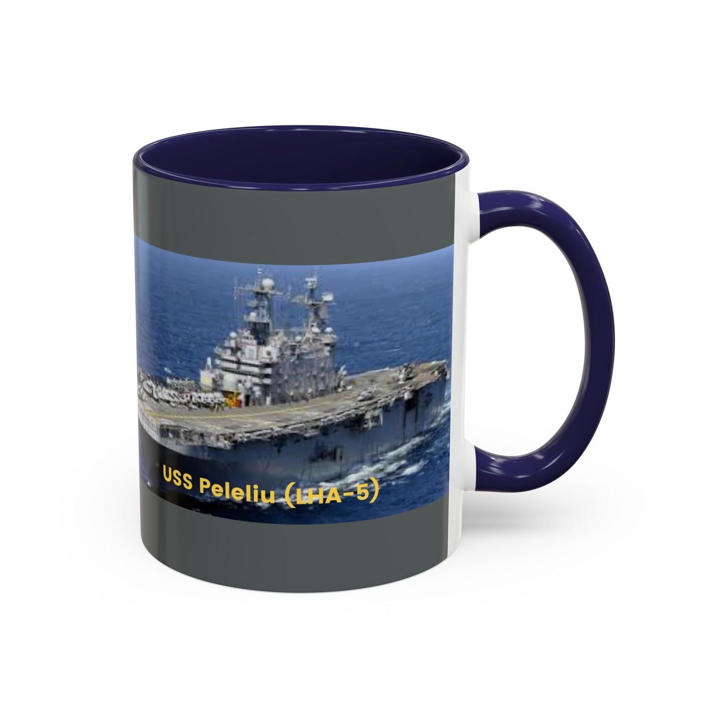 USS Proteus (AS-19) Navy POD Smileandlaughtees Accent Coffee Mug (11, 15oz)