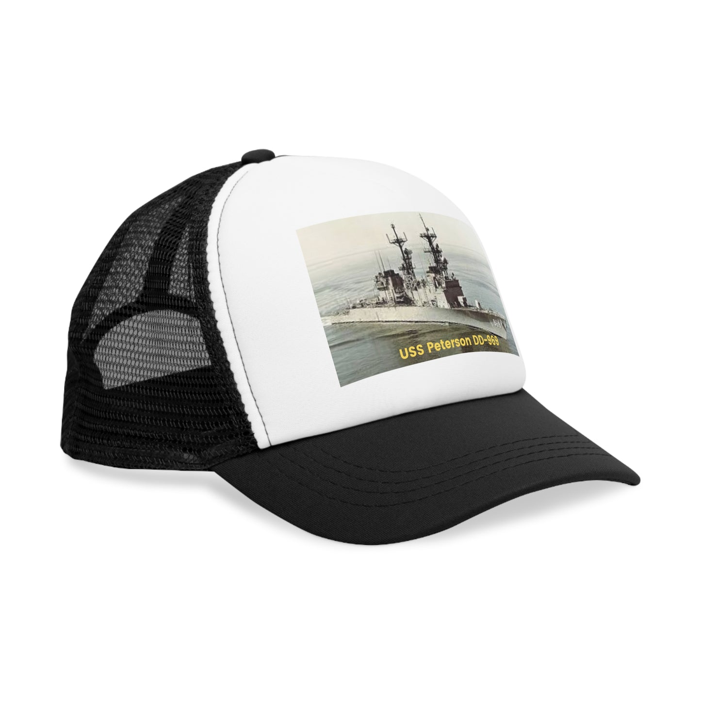 USS Peterson DD-969 Navy POD Smileandlaughtees Mesh Cap