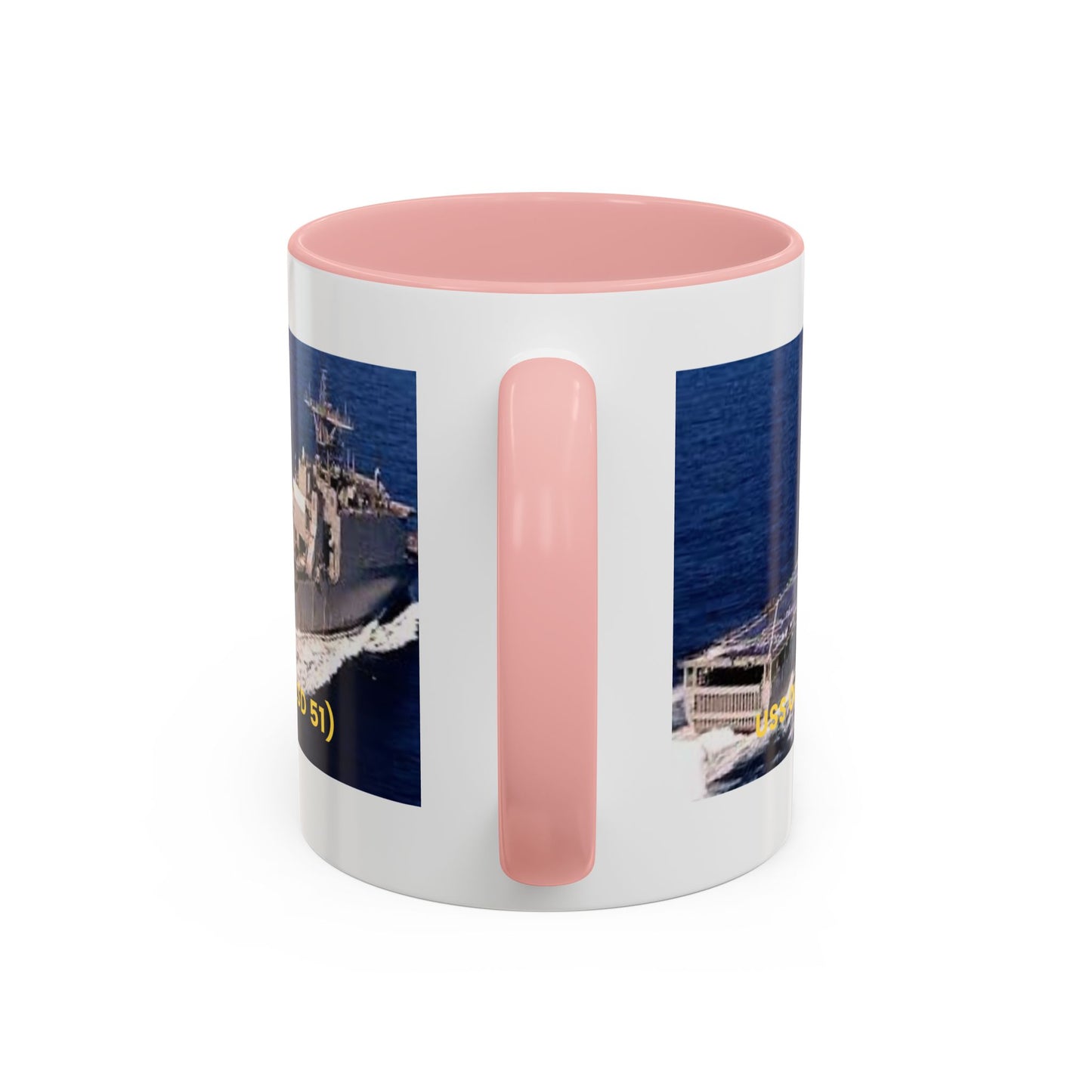 USS Oak Hill (LSD 51) Navy POD Smileandlaughtees Accent Coffee Mug (11, 15oz)