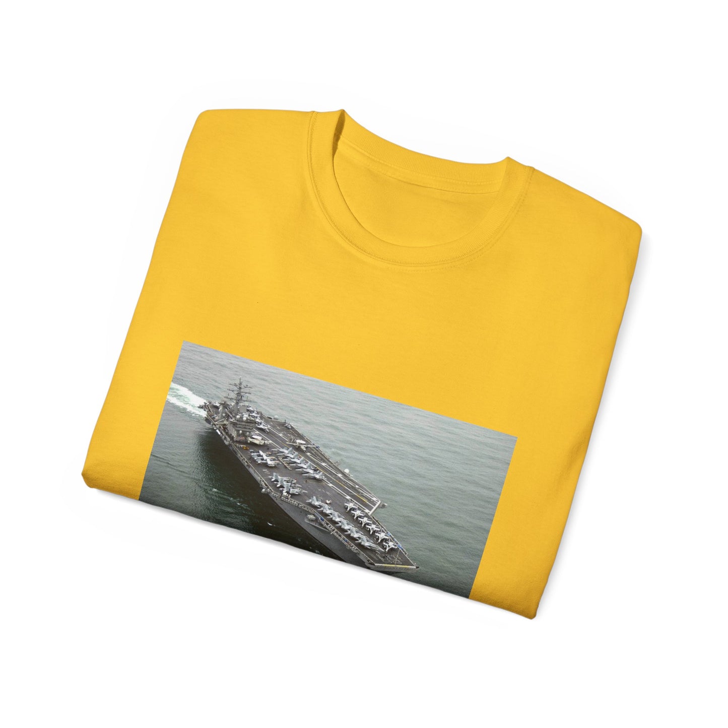 USS Nimitz (CVN-68) SmileandLaughTees Unisex Ultra Cotton Tee T-Shirt