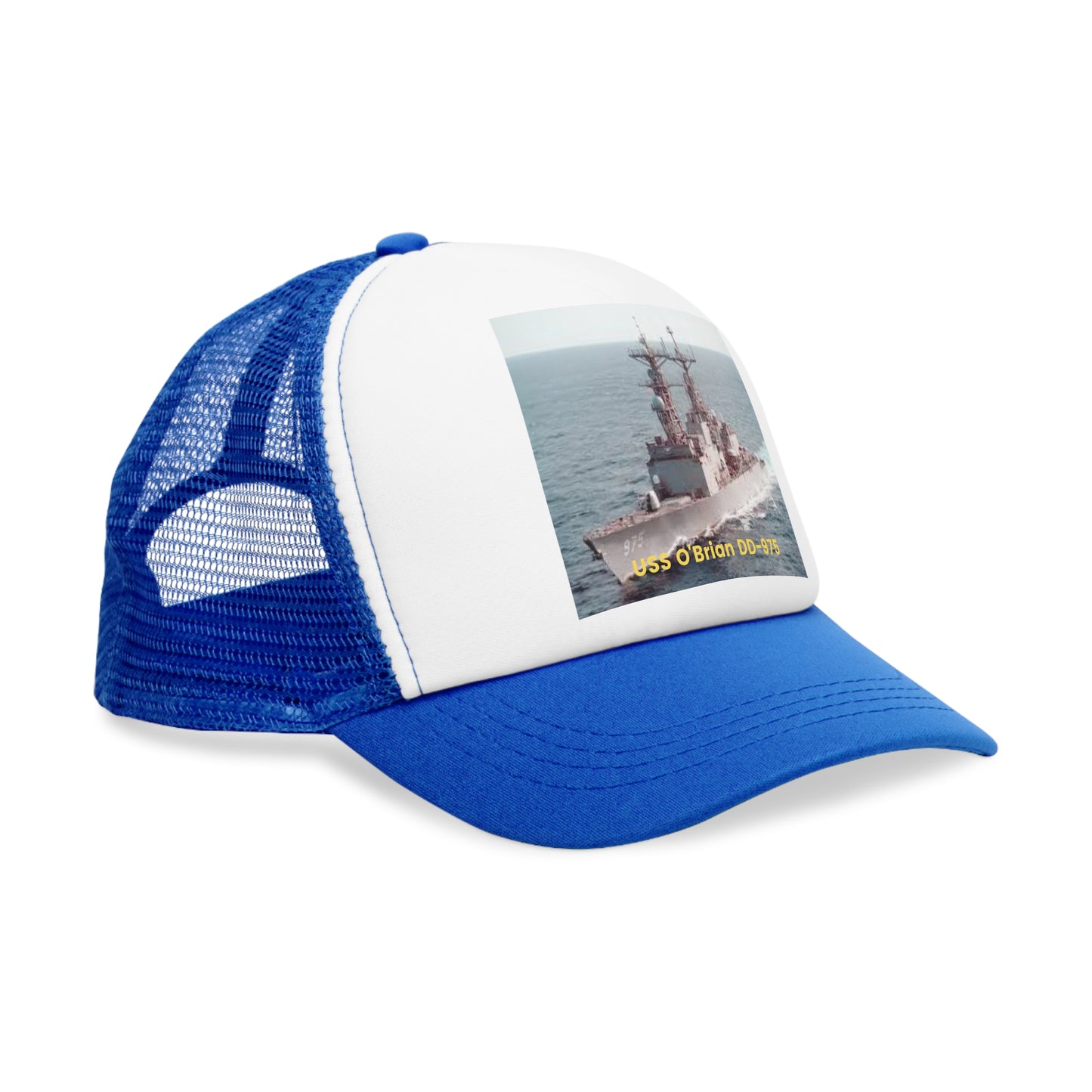 USS O'Brian DD-975 Navy POD Smileandlaughtees Mesh Cap