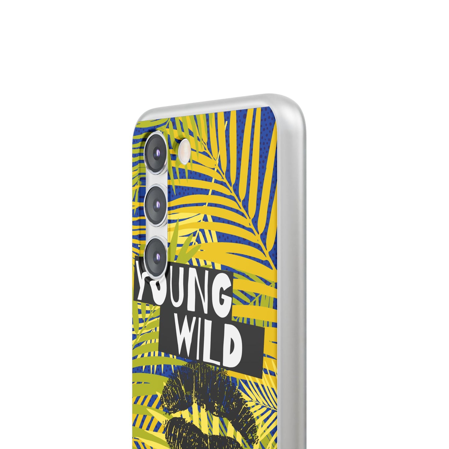 Young Wild Free SmileandLaughTees Flexi Phone Case