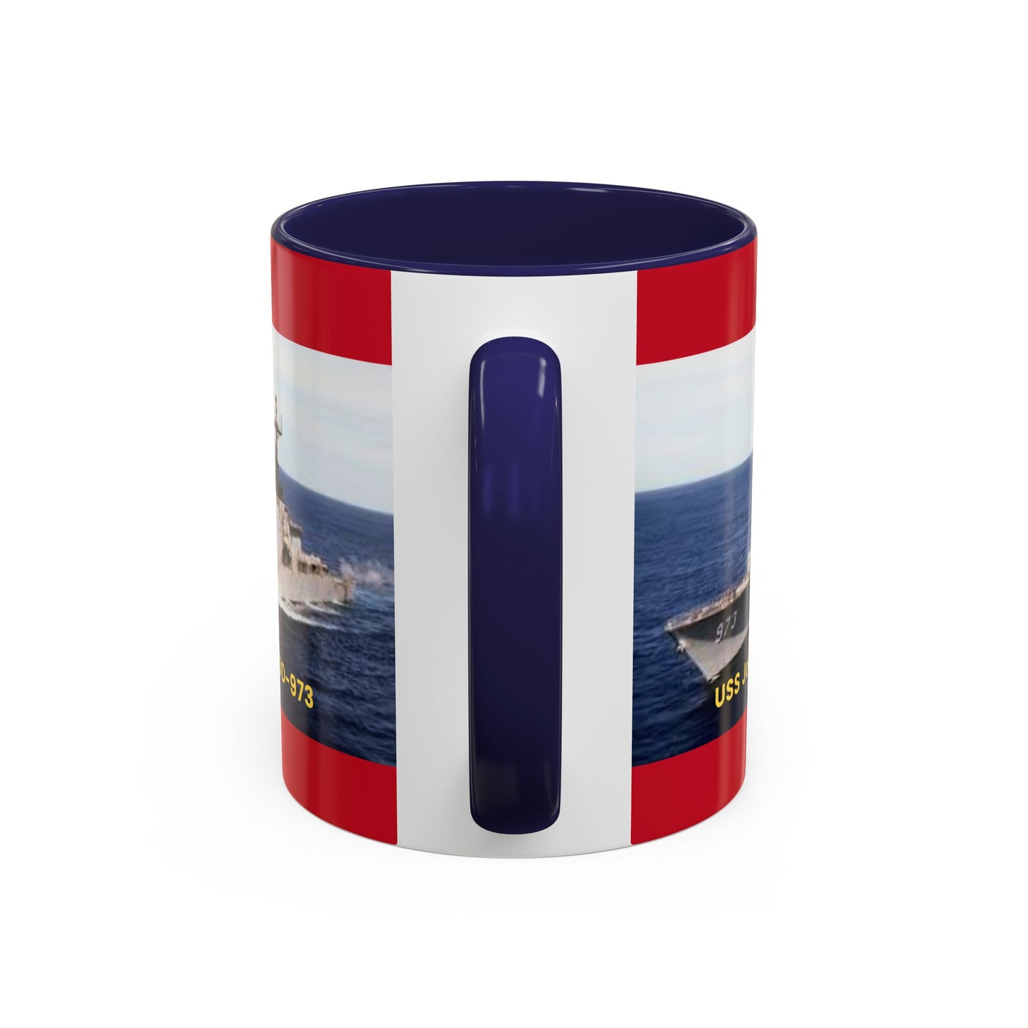 USS John Young DD-973 Navy POD Smileandlaughtees Accent Coffee Mug (11, 15oz)