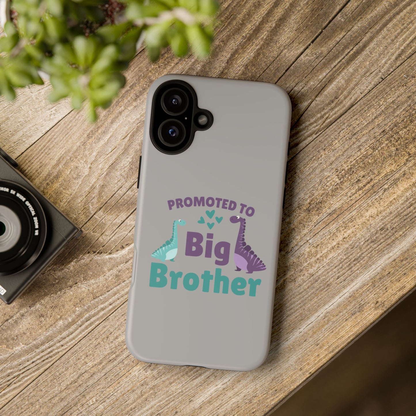 Promoted To Big Brother SmileandLaughTees Tough Phone Case