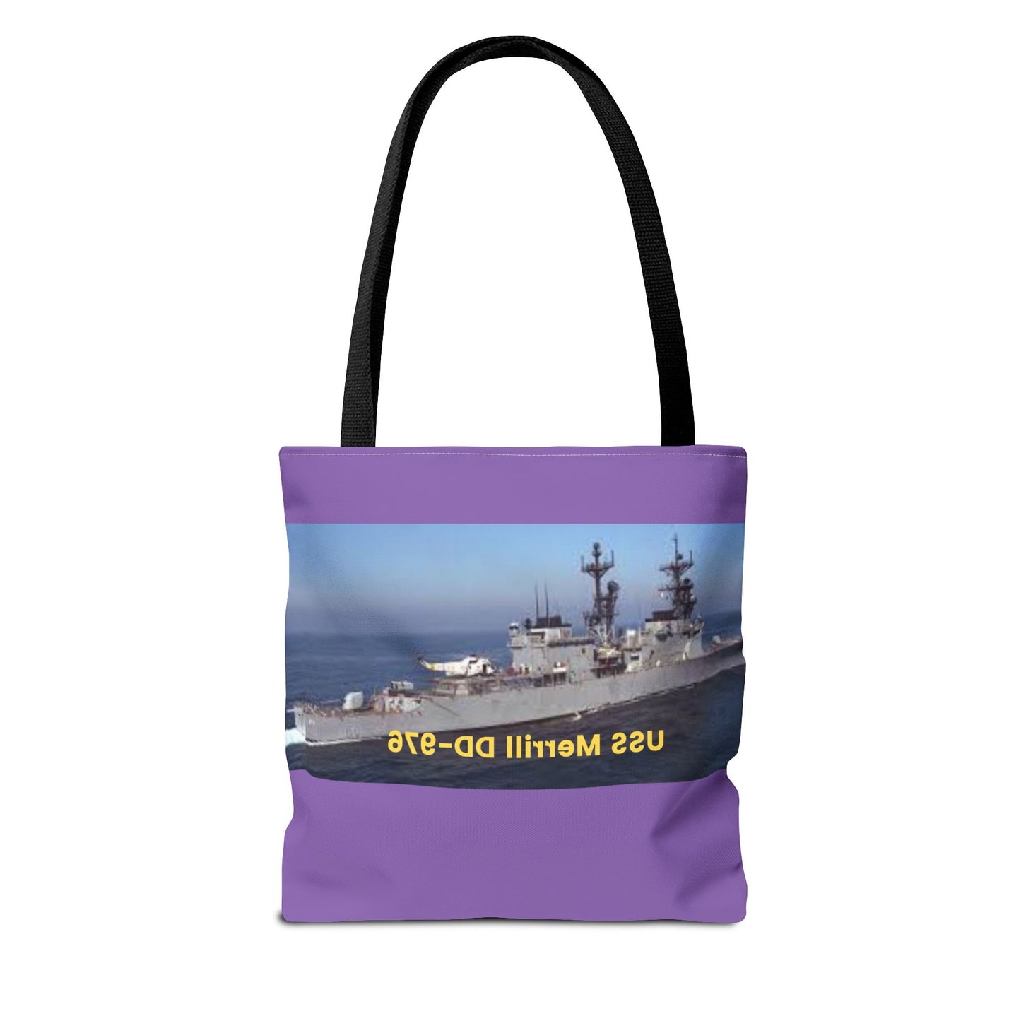 USS Merrill DD-976 Navy POD SmileandlaughteesTote Bag (AOP)