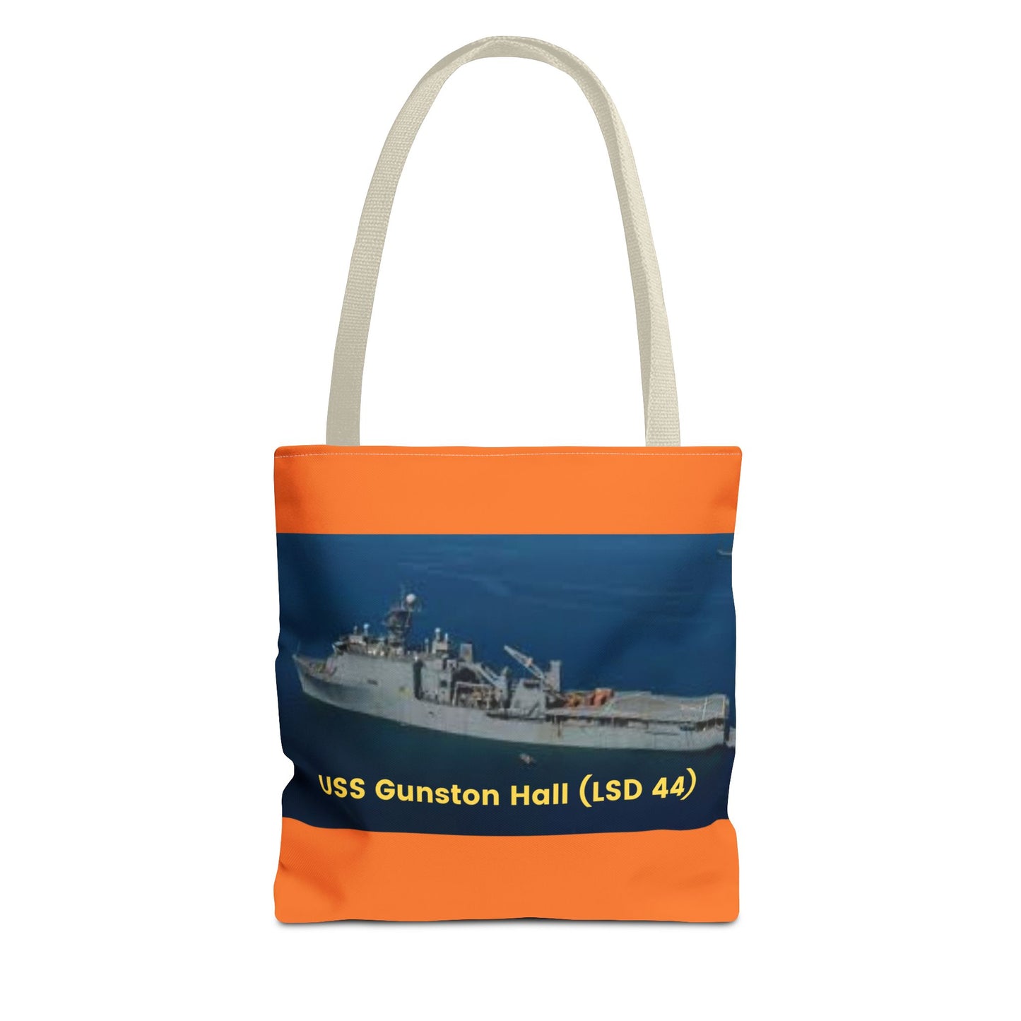 USS Gunston Hall (LSD 44) Navy POD Smileandlaughtees Tote Bag (AOP)