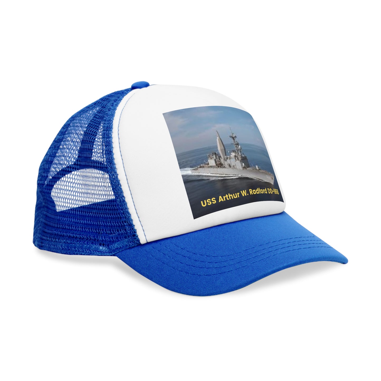 USS Arthur W. Radford DD-968 Navy POD Smileandlaughtees Mesh Cap