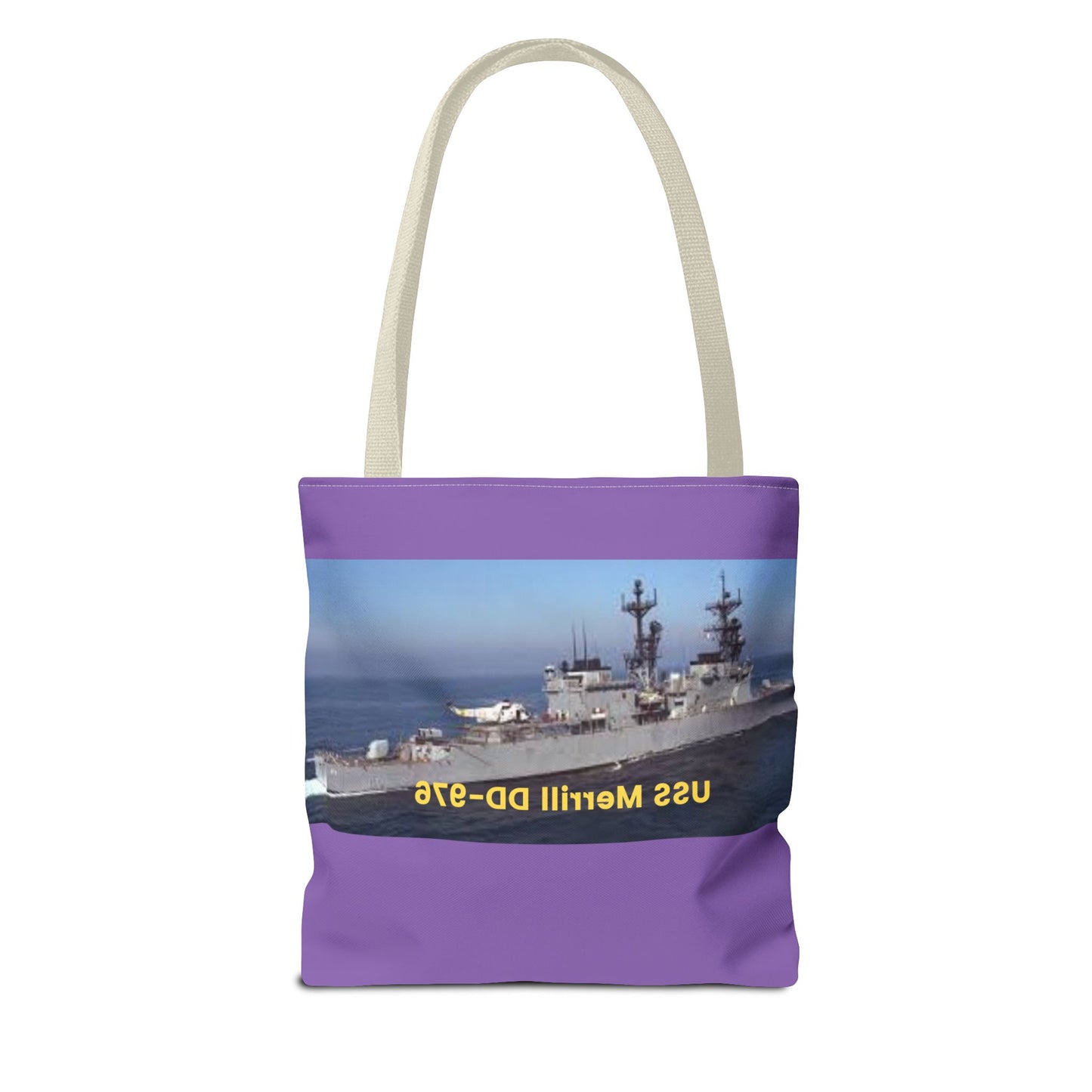 USS Merrill DD-976 Navy POD SmileandlaughteesTote Bag (AOP)