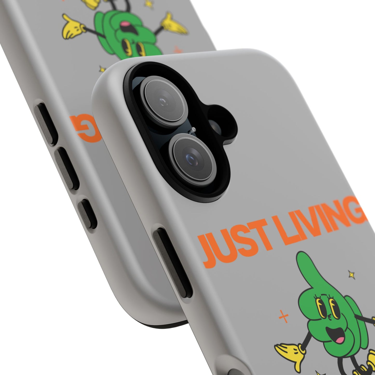 Just Living My Life SmileandLaughTees Tough Phone Case