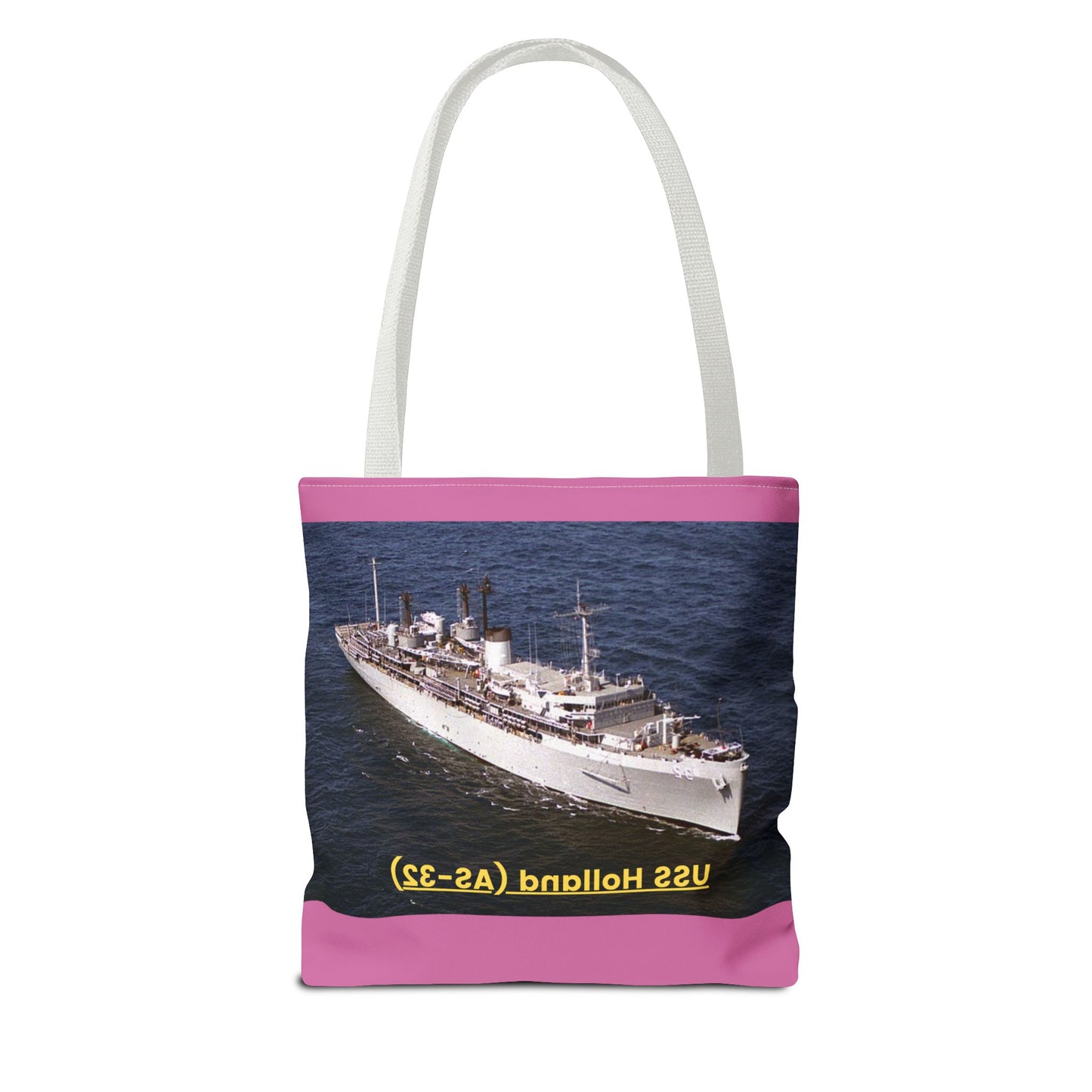 USS Holland (AS-32) Navy POD Smileandlaughtees Tote Bag (AOP)