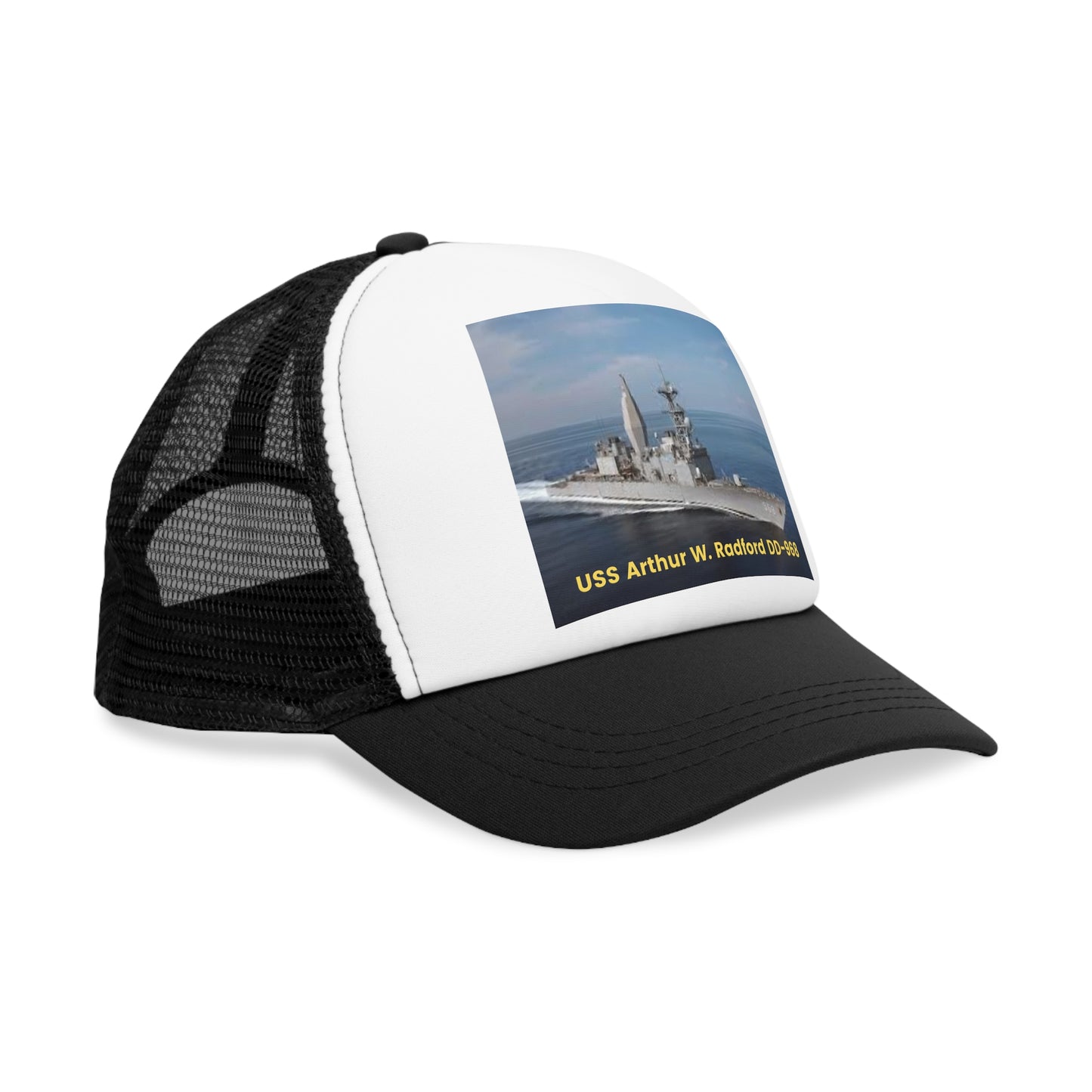 USS Arthur W. Radford DD-968 Navy POD Smileandlaughtees Mesh Cap