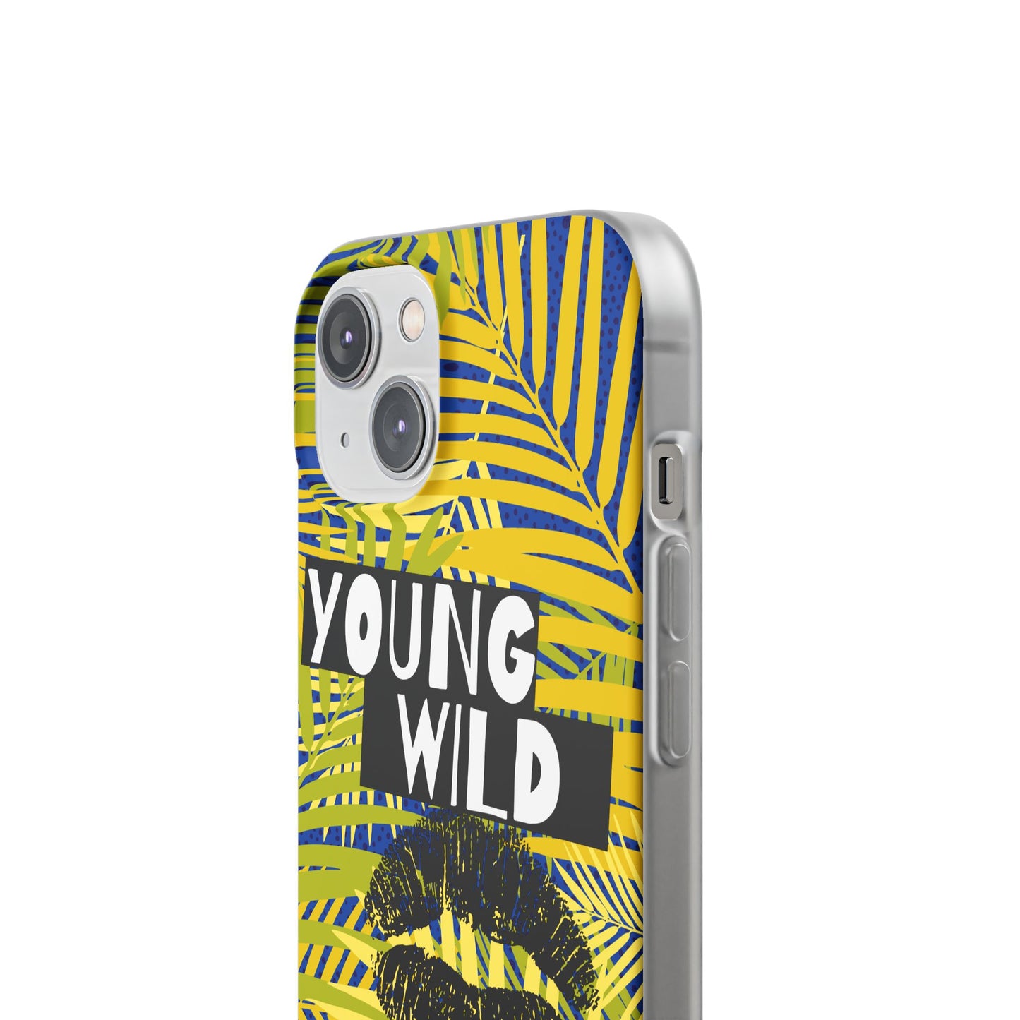 Young Wild Free SmileandLaughTees Flexi Phone Case