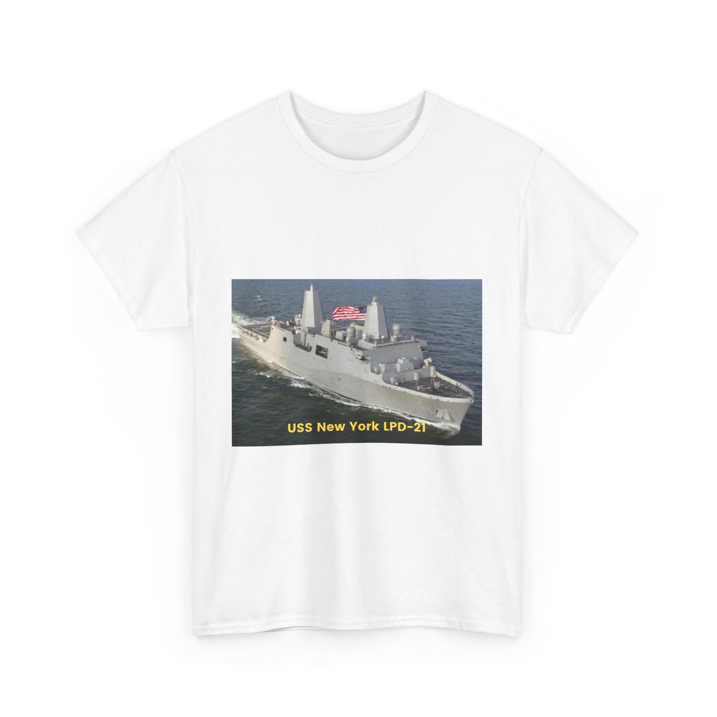 USS Spruance DD-963 Navy POD Smileandlaughtees Unisex Heavy Cotton Tee T-Shirt