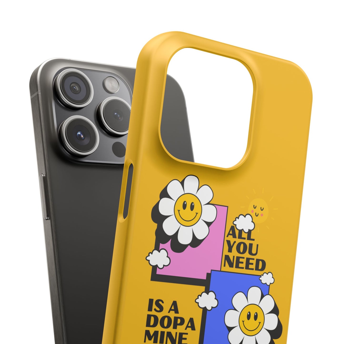 All You Need Is A Dopamine SmileandLaughTees Slim Phone Case