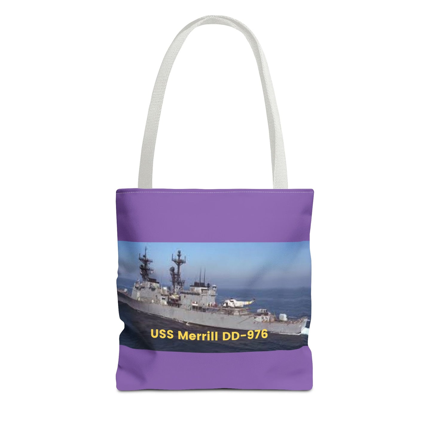 USS Merrill DD-976 Navy POD SmileandlaughteesTote Bag (AOP)