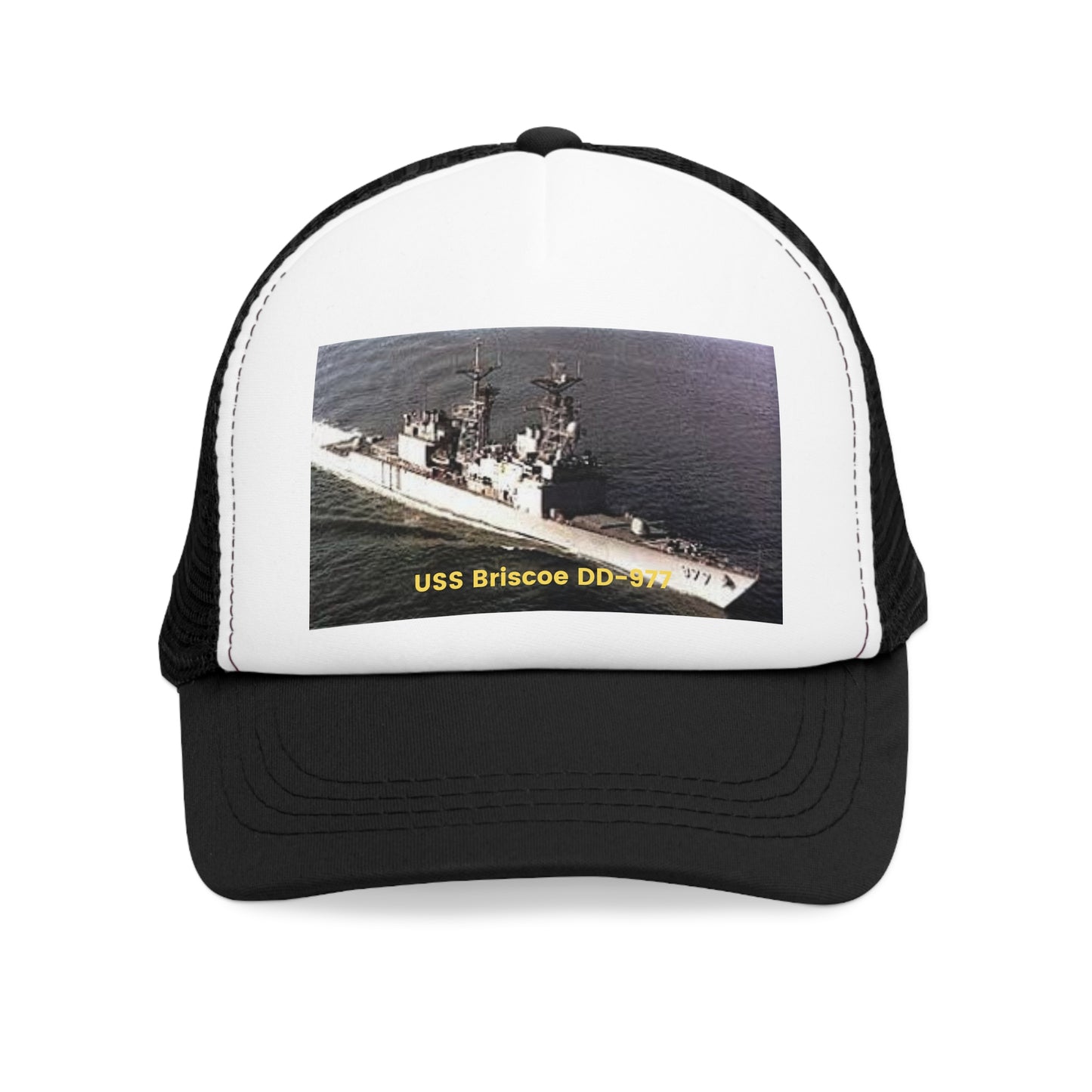 USS Briscoe DD-977 Navy POD Smileandlaughtees Mesh Cap