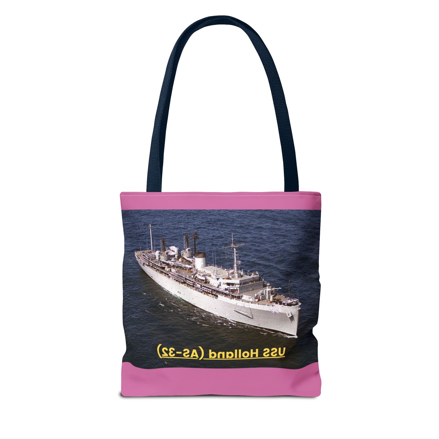 USS Holland (AS-32) Navy POD Smileandlaughtees Tote Bag (AOP)