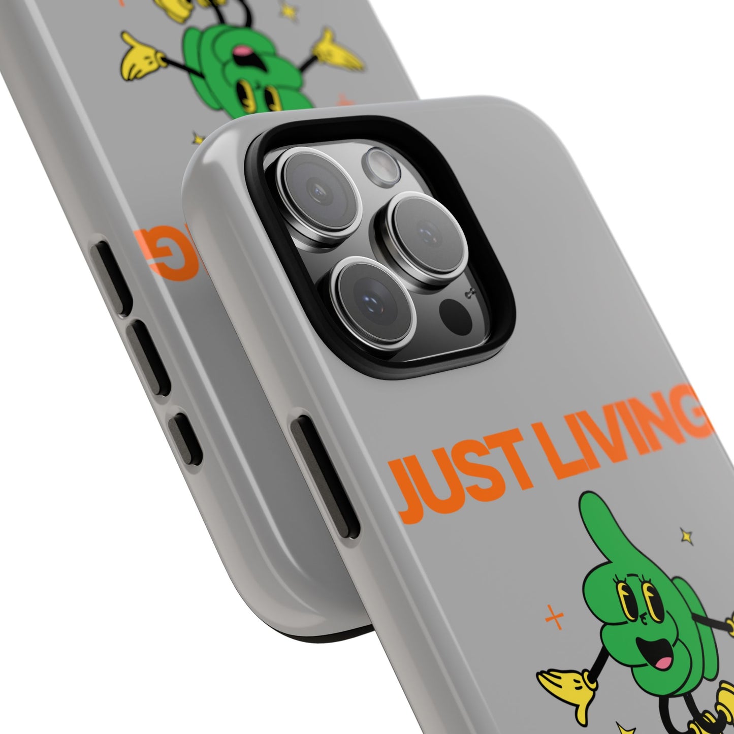 Just Living My Life SmileandLaughTees Tough Phone Case