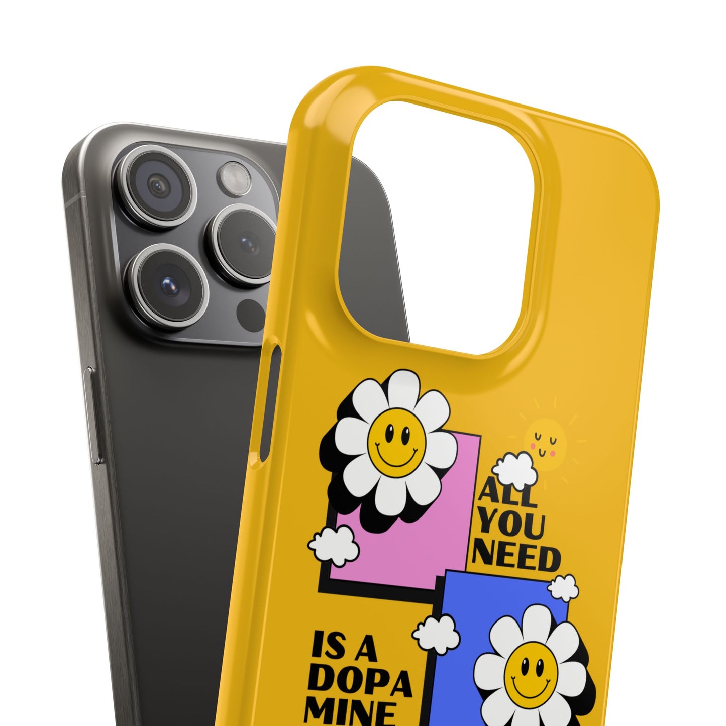 All You Need Is A Dopamine SmileandLaughTees Slim Phone Case