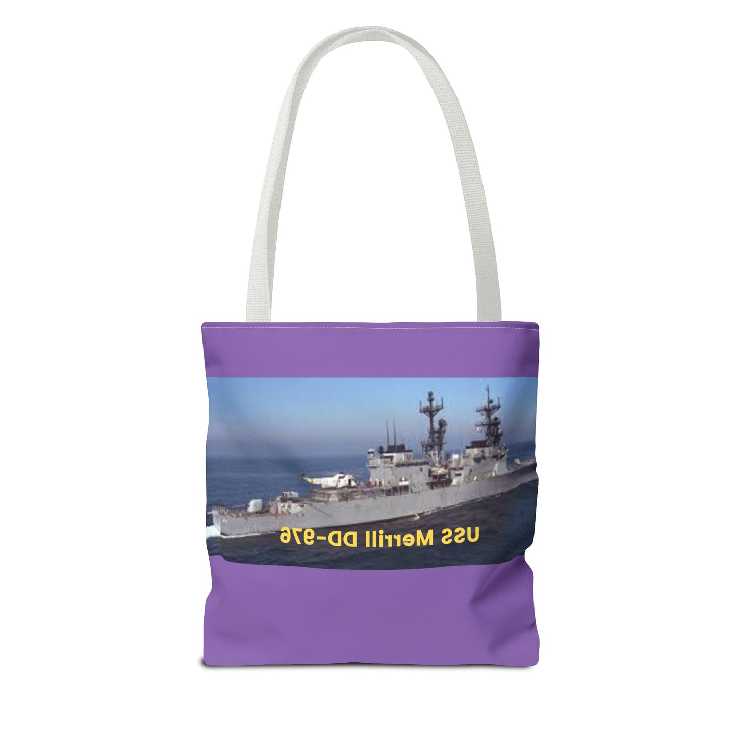 USS Merrill DD-976 Navy POD SmileandlaughteesTote Bag (AOP)