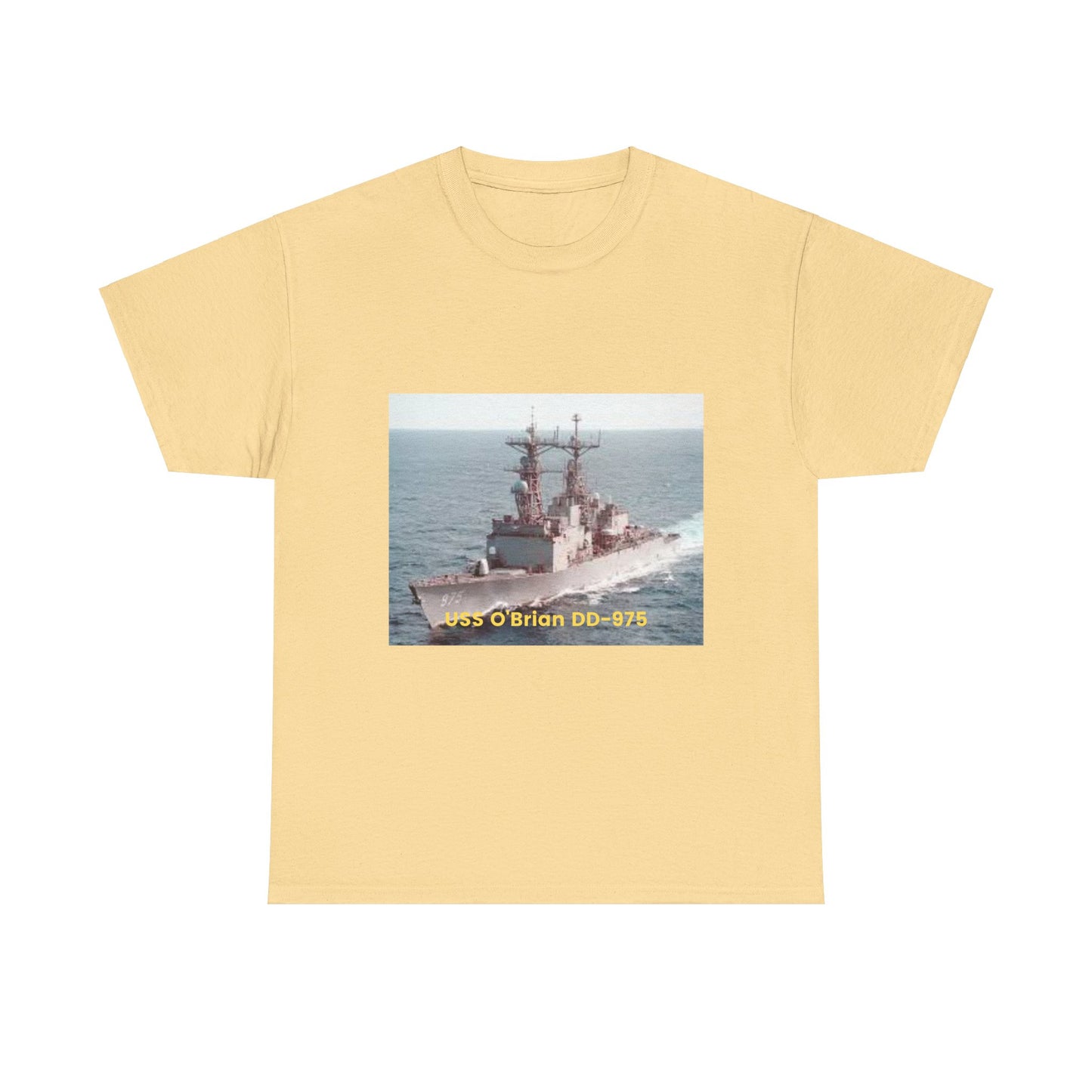 USS O'Brian DD-975 Navy POD Smileandlaughtees Unisex Heavy Cotton Tee T-Shirt