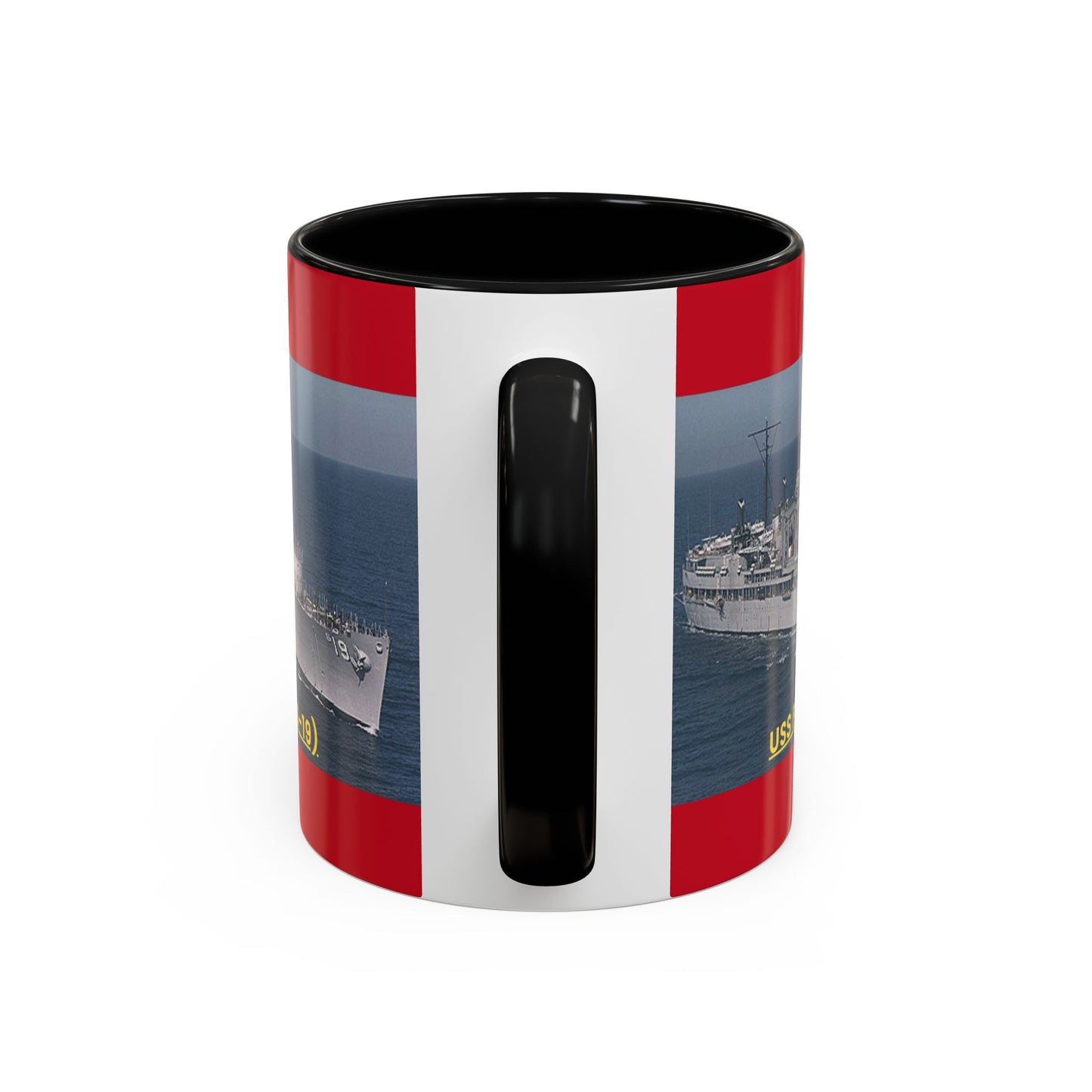 USS Proteus (AS-19) Navy POD Smileandlaughtees Accent Coffee Mug (11, 15oz)