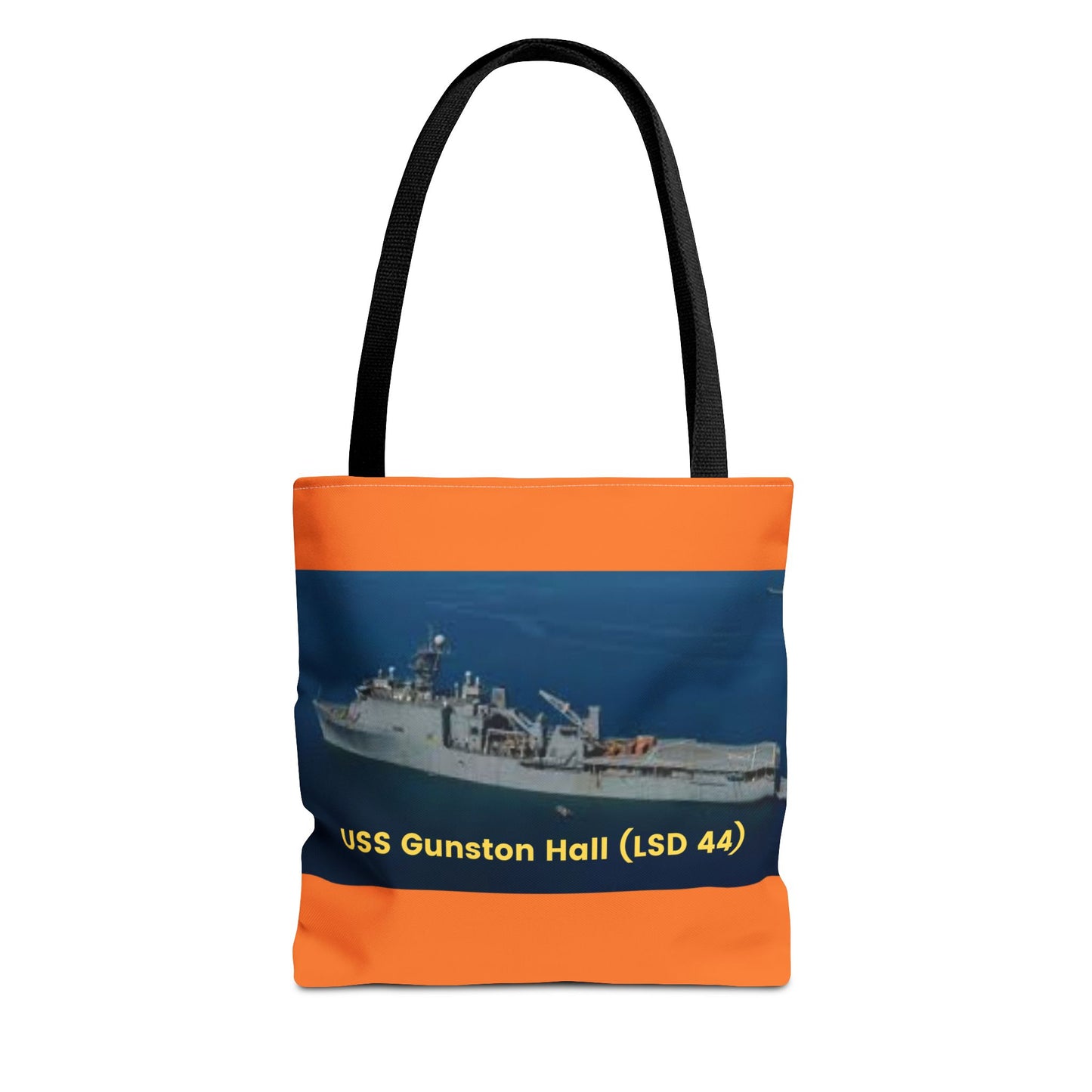 USS Gunston Hall (LSD 44) Navy POD Smileandlaughtees Tote Bag (AOP)