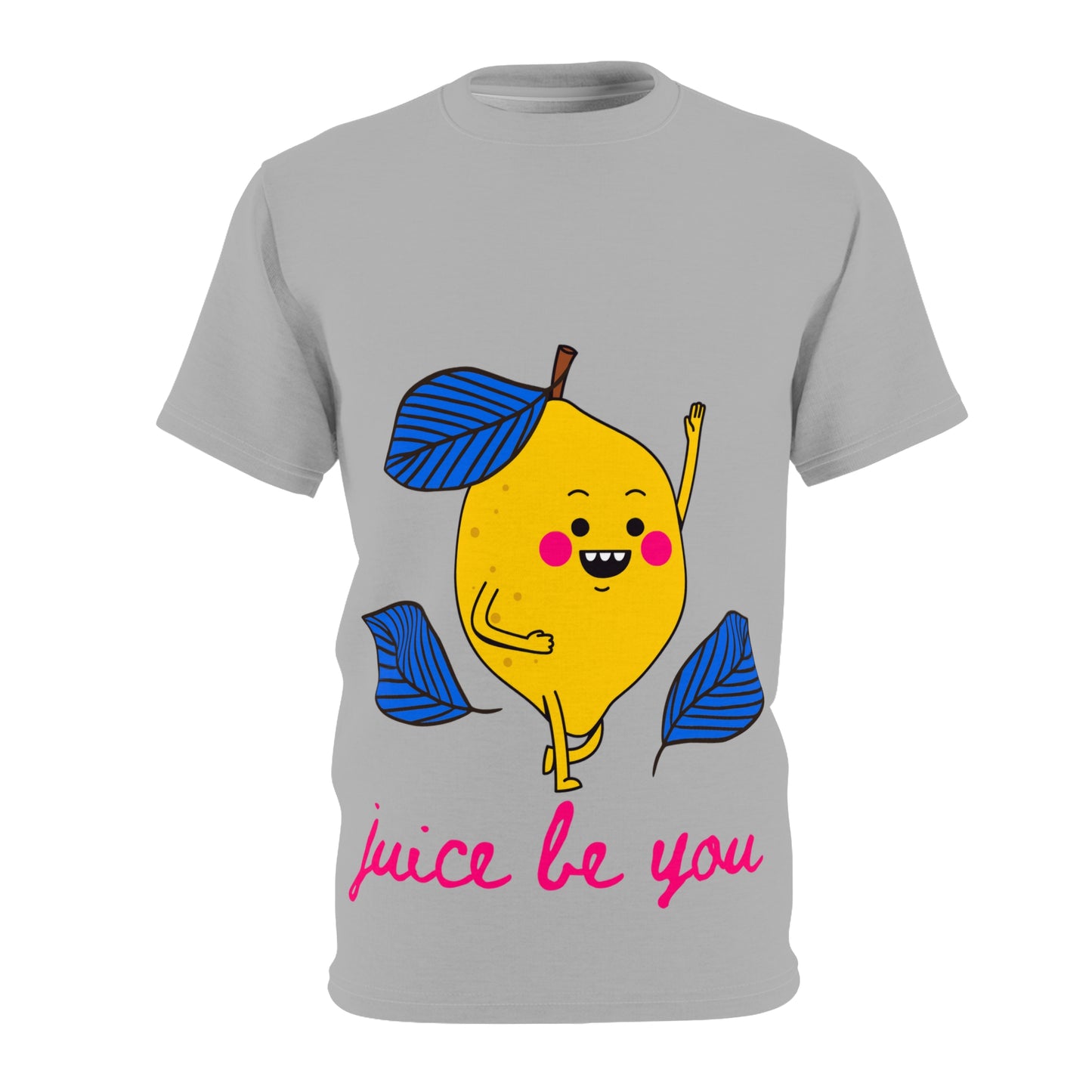 Juice Be You  SmileandLaughTees Unisex Cut & Sew T-Shirt (AOP)