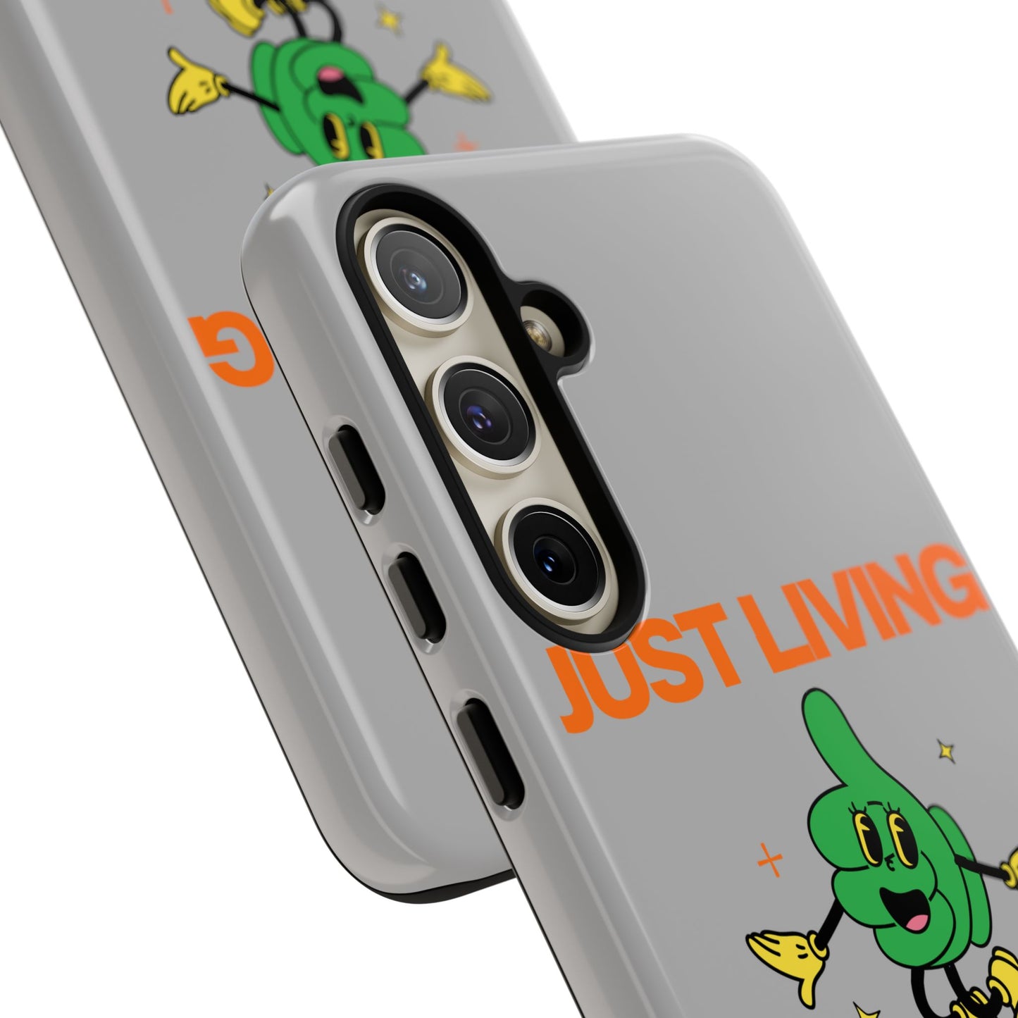 Just Living My Life SmileandLaughTees Tough Phone Case