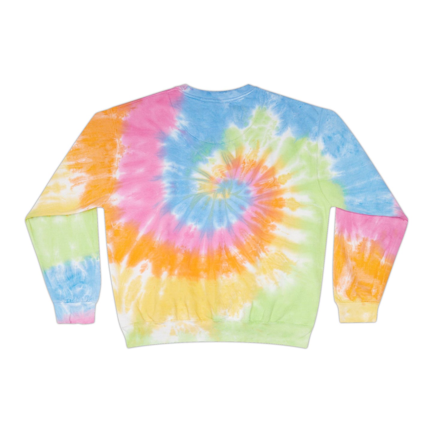 Love Yourself SmileandLaughTees Unisex Tie-Dye Sweatshirt