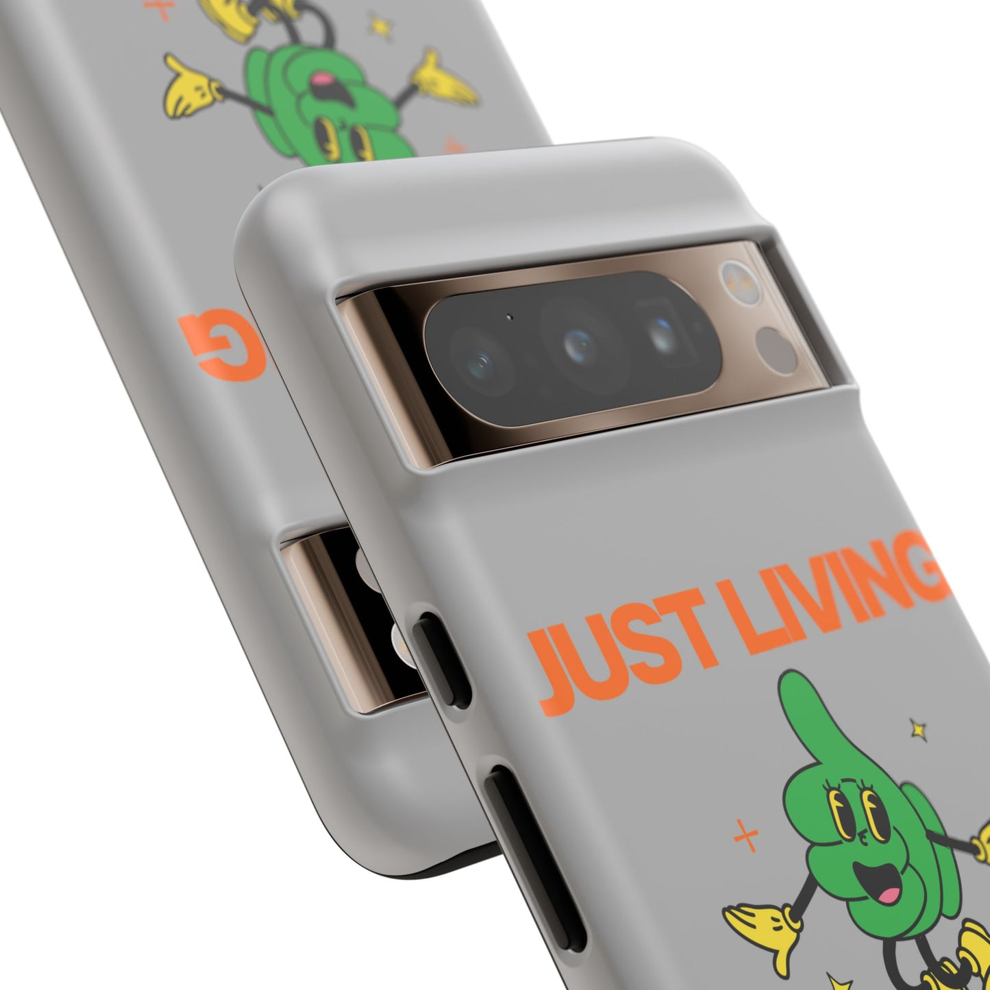 Just Living My Life SmileandLaughTees Tough Phone Case