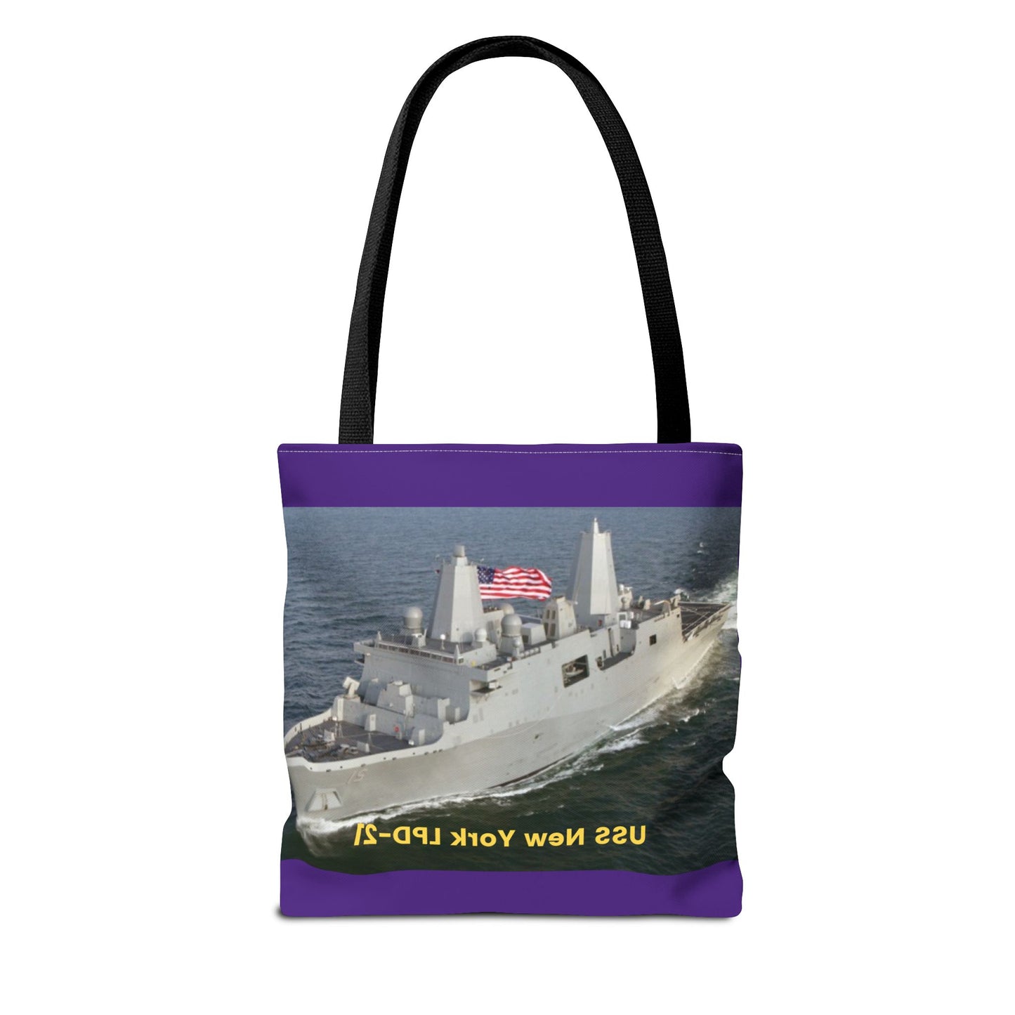 USS Spruance DD-963 Navy POD Smileandlaughtees Tote Bag (AOP)