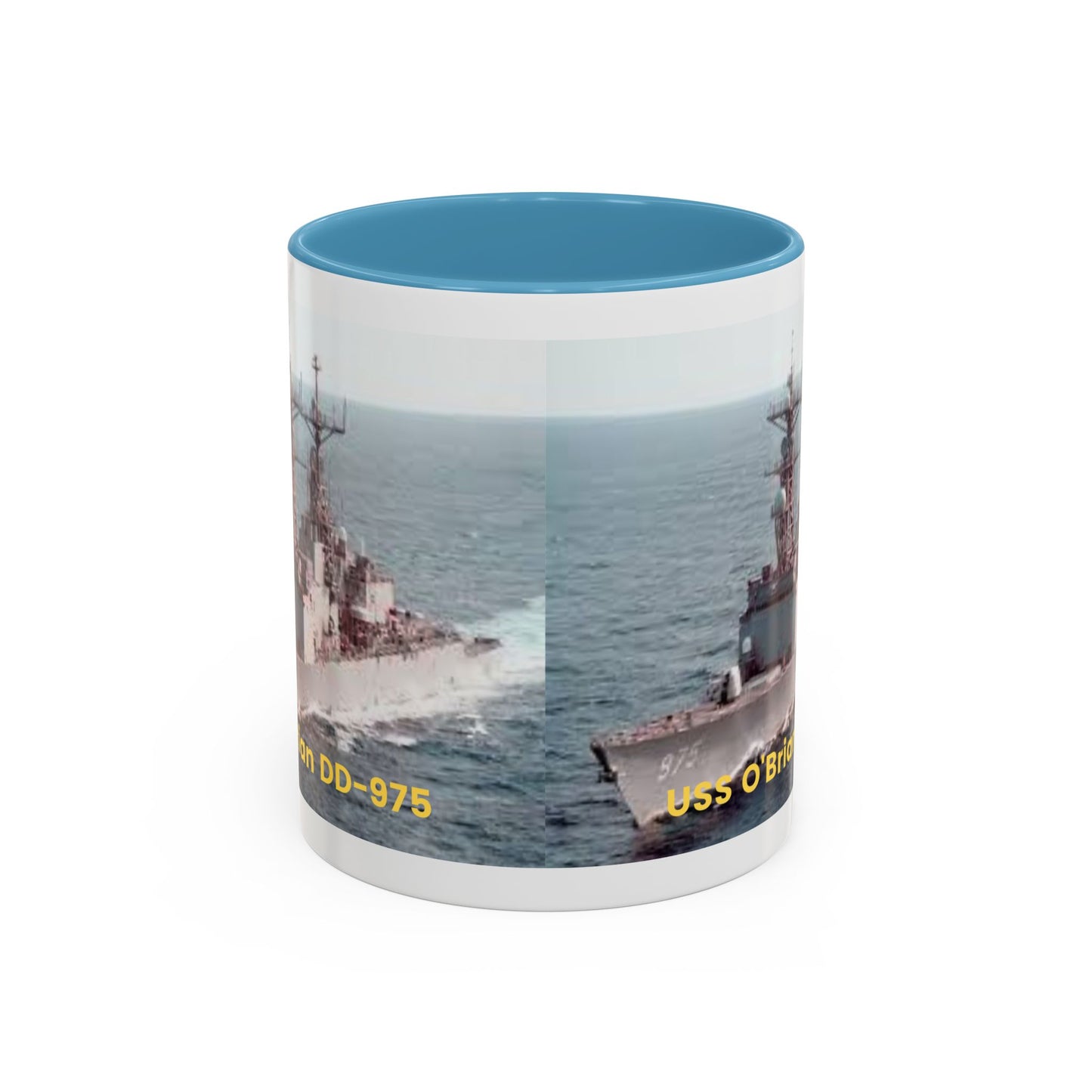 USS O'Brian DD-975 Navy POD Smileandlaughtees Accent Coffee Mug (11, 15oz)