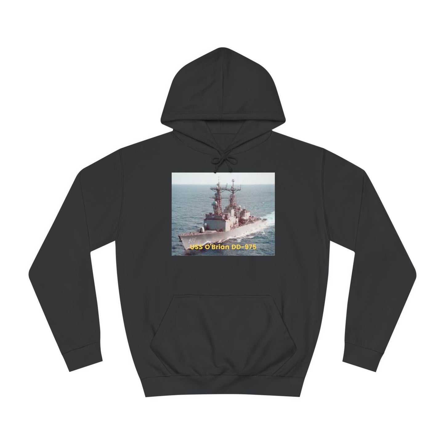 USS O'Brian DD-975 Navy POD Smileandlaughtees Unisex College Hoodie