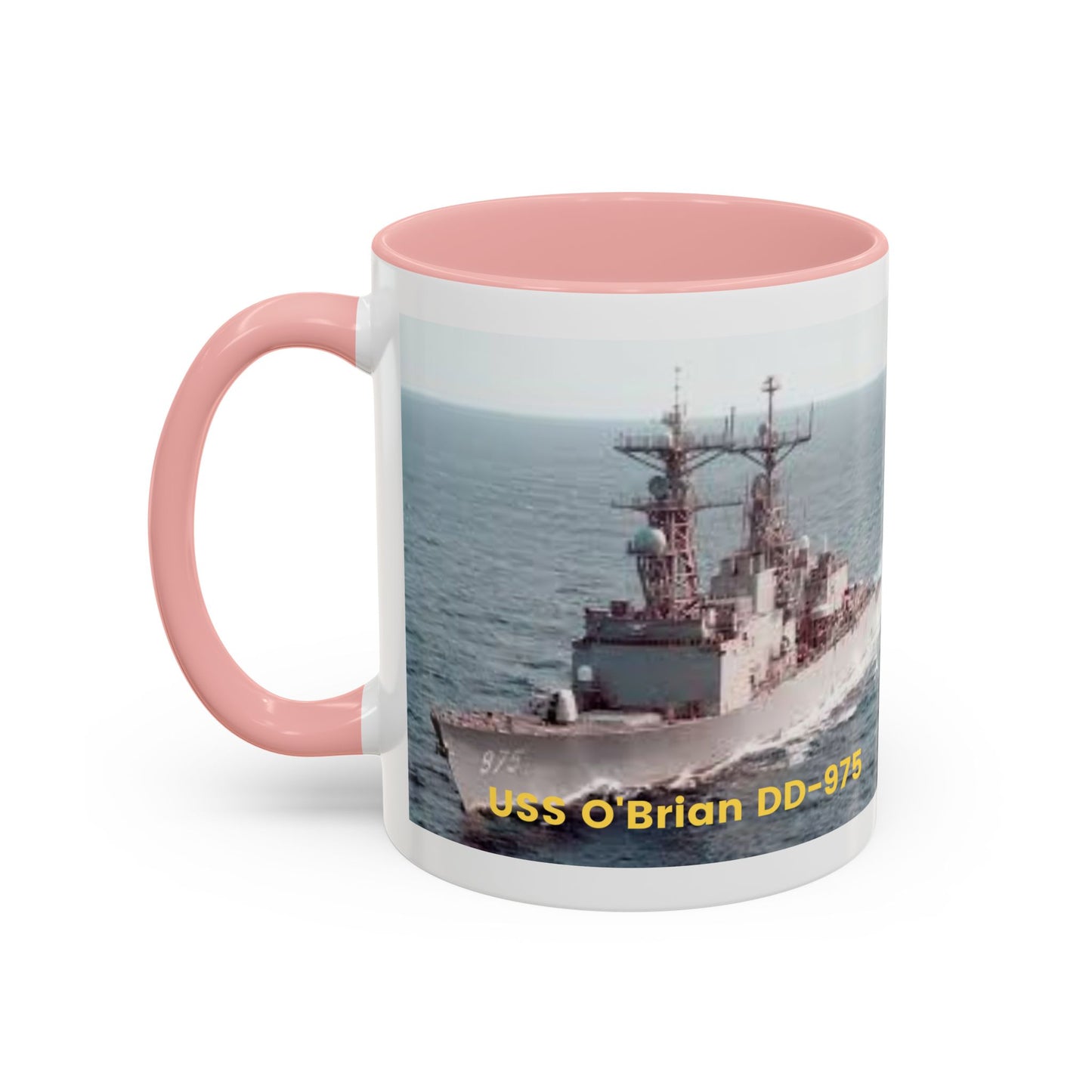 USS O'Brian DD-975 Navy POD Smileandlaughtees Accent Coffee Mug (11, 15oz)