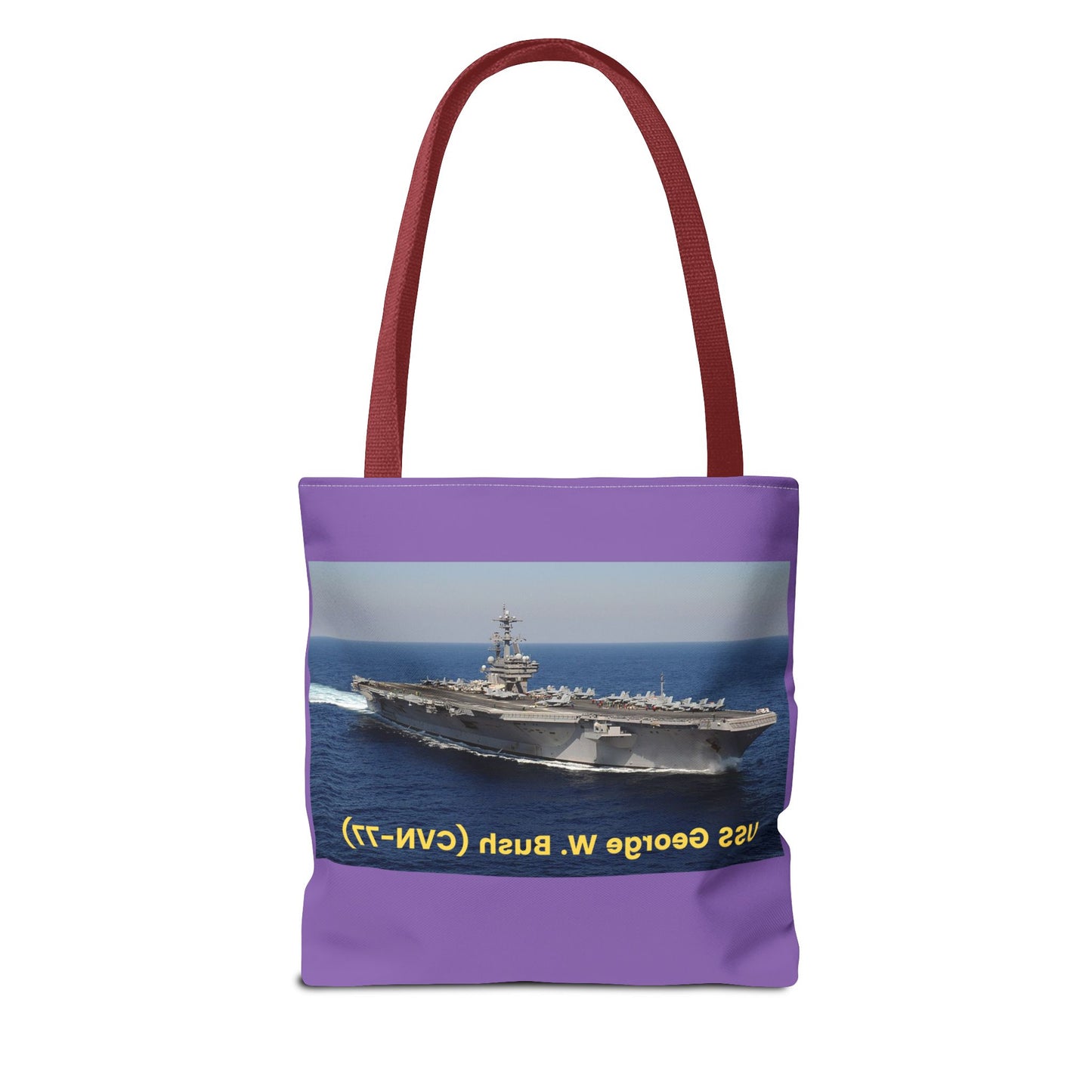 USS George W. Bush (CVN-77) Navy POD SmileandlaughteesTote Bag (AOP)