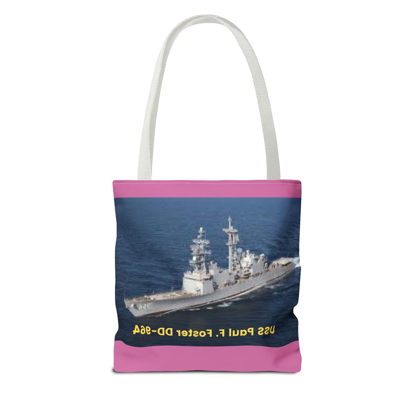 USS Paul F. Foster DD-964 Navy POD Smileandlaughtees Tote Bag (AOP)