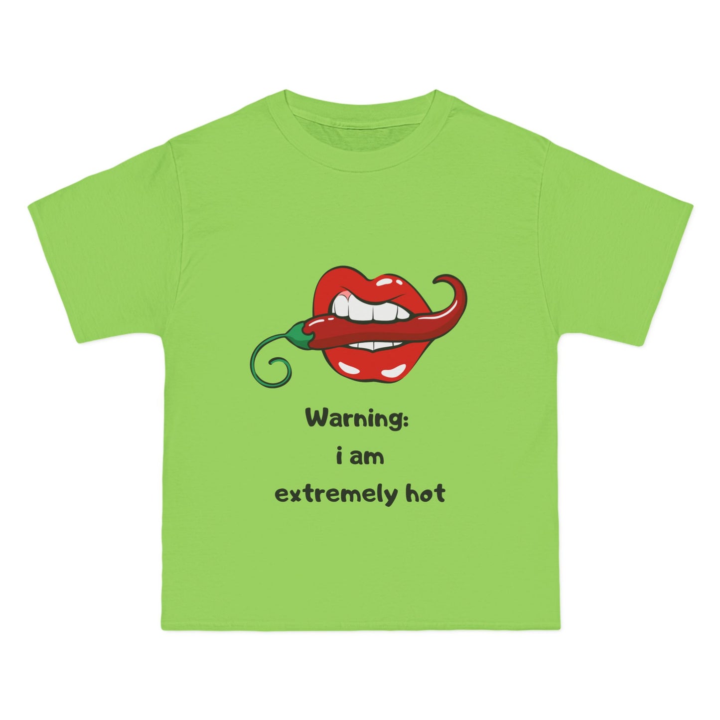 Warning I am Extremely Hot SmileandLaughTees Beefy-T®  Short-Sleeve T-Shirt