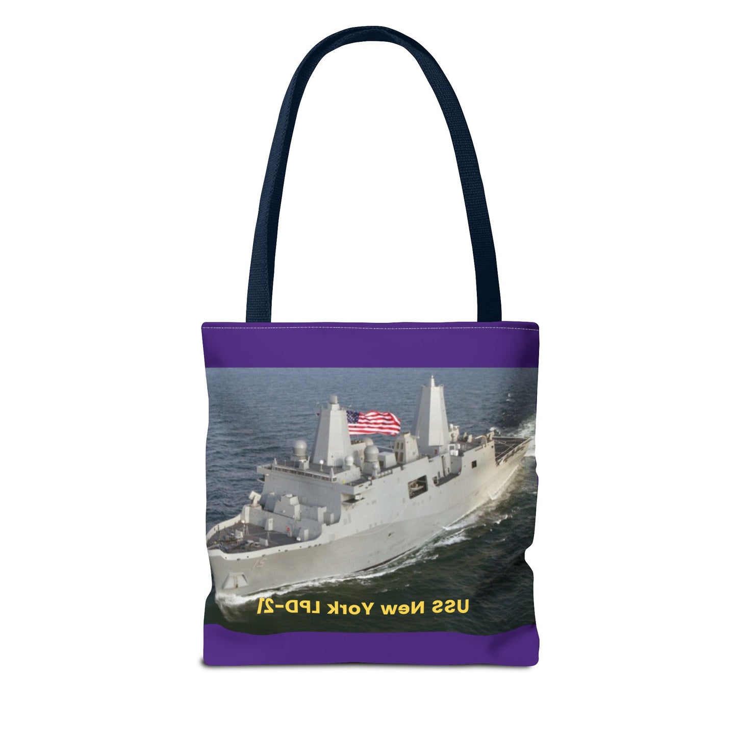 USS Spruance DD-963 Navy POD Smileandlaughtees Tote Bag (AOP)