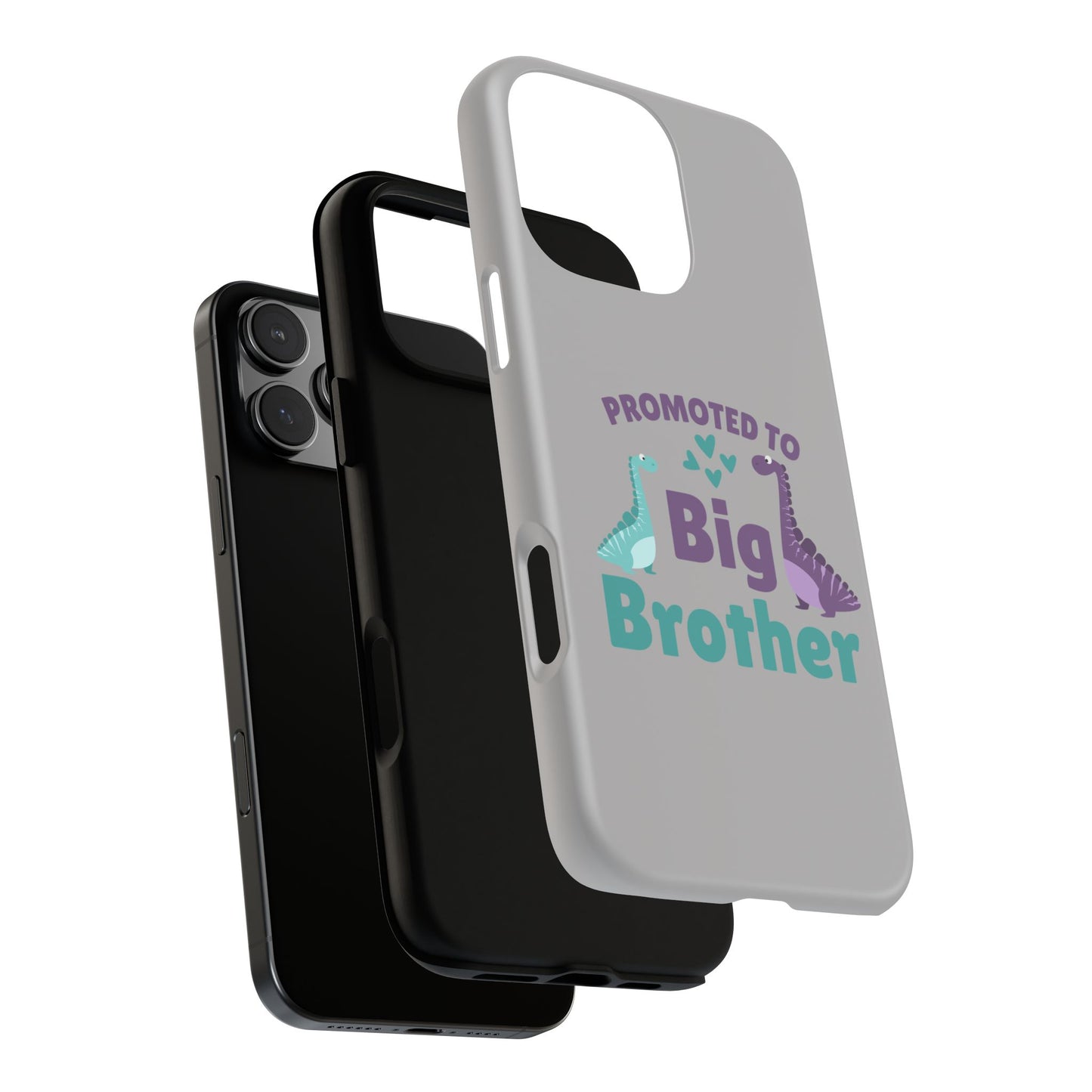 Promoted To Big Brother SmileandLaughTees Tough Phone Case