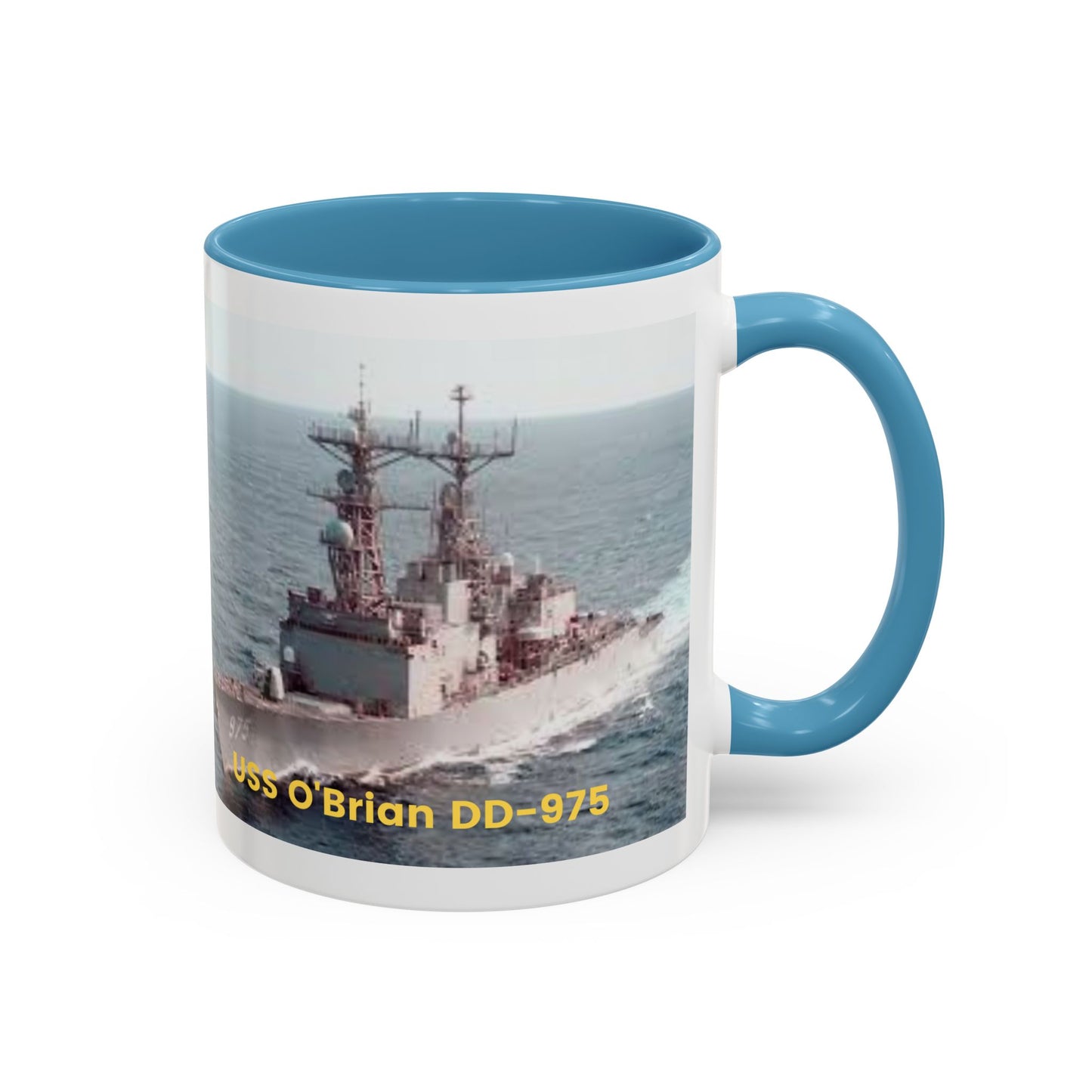 USS O'Brian DD-975 Navy POD Smileandlaughtees Accent Coffee Mug (11, 15oz)