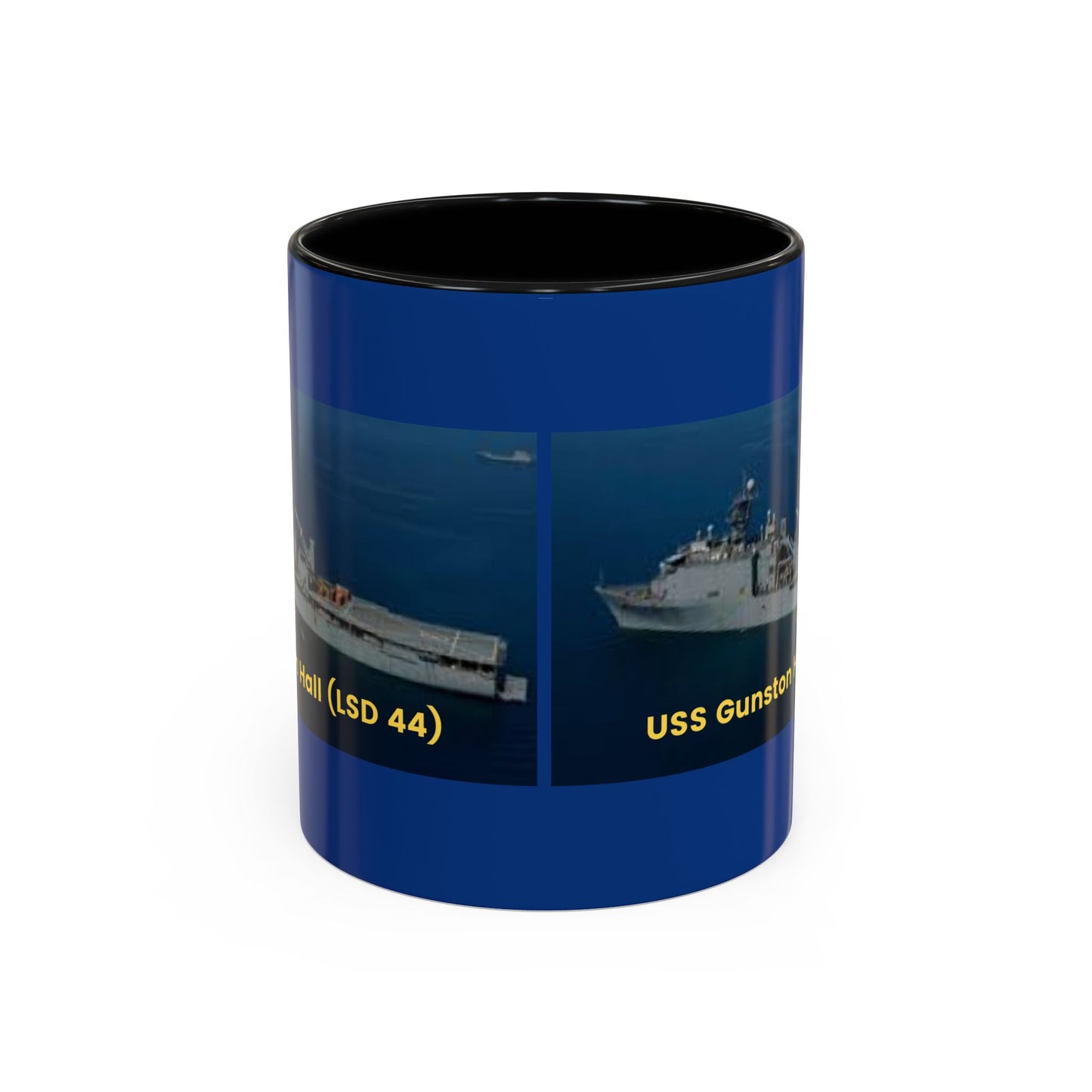 USS Gunston Hall (LSD 44) Navy POD Smileandlaughtees Accent Coffee Mug (11, 15oz)