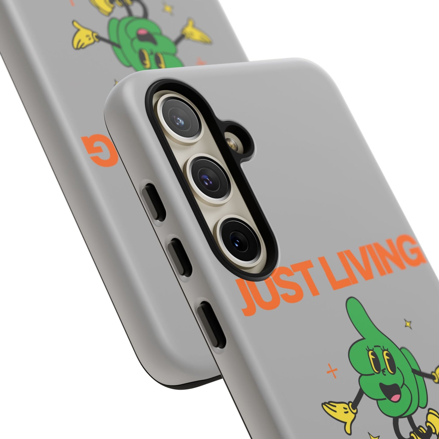 Just Living My Life SmileandLaughTees Tough Phone Case