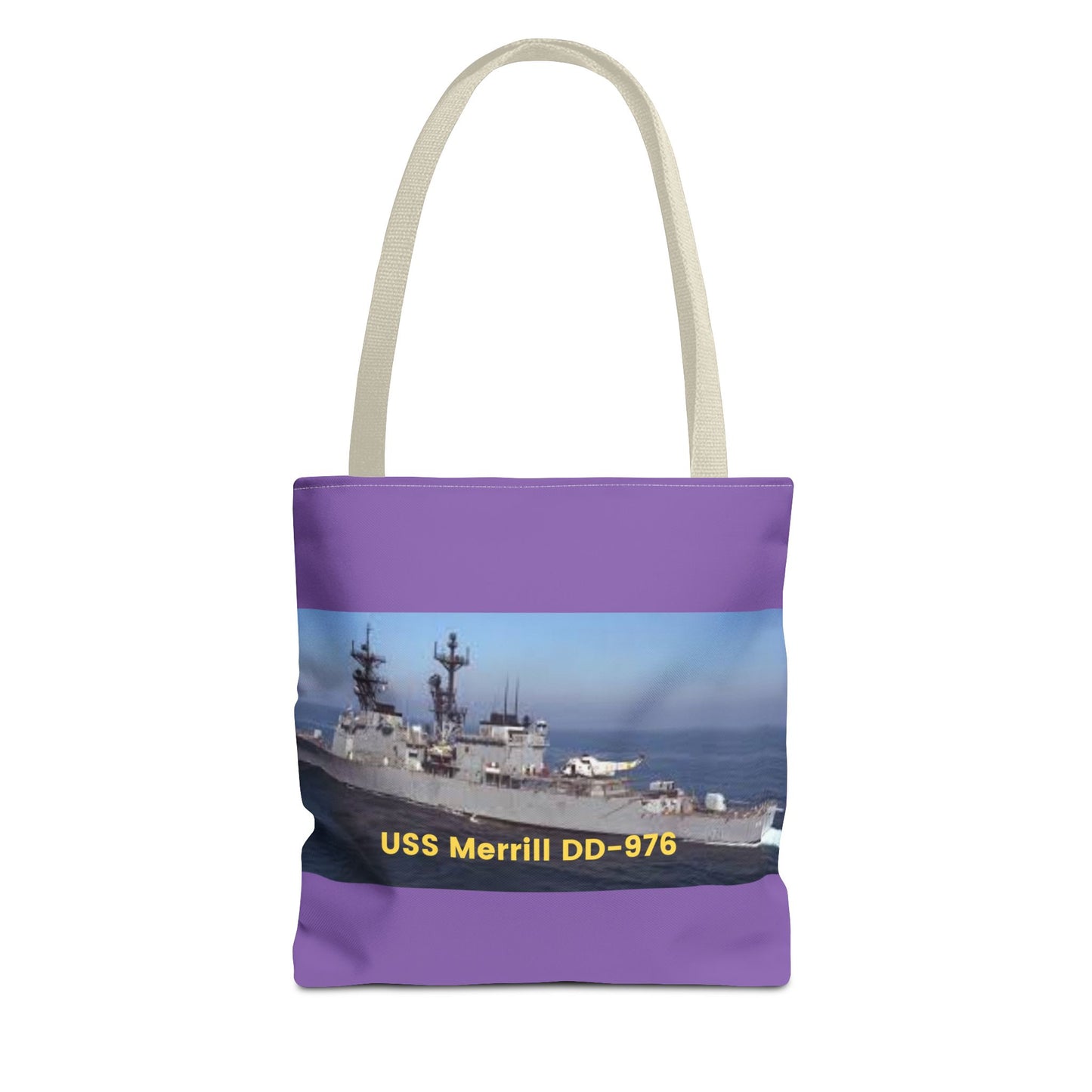 USS Merrill DD-976 Navy POD SmileandlaughteesTote Bag (AOP)