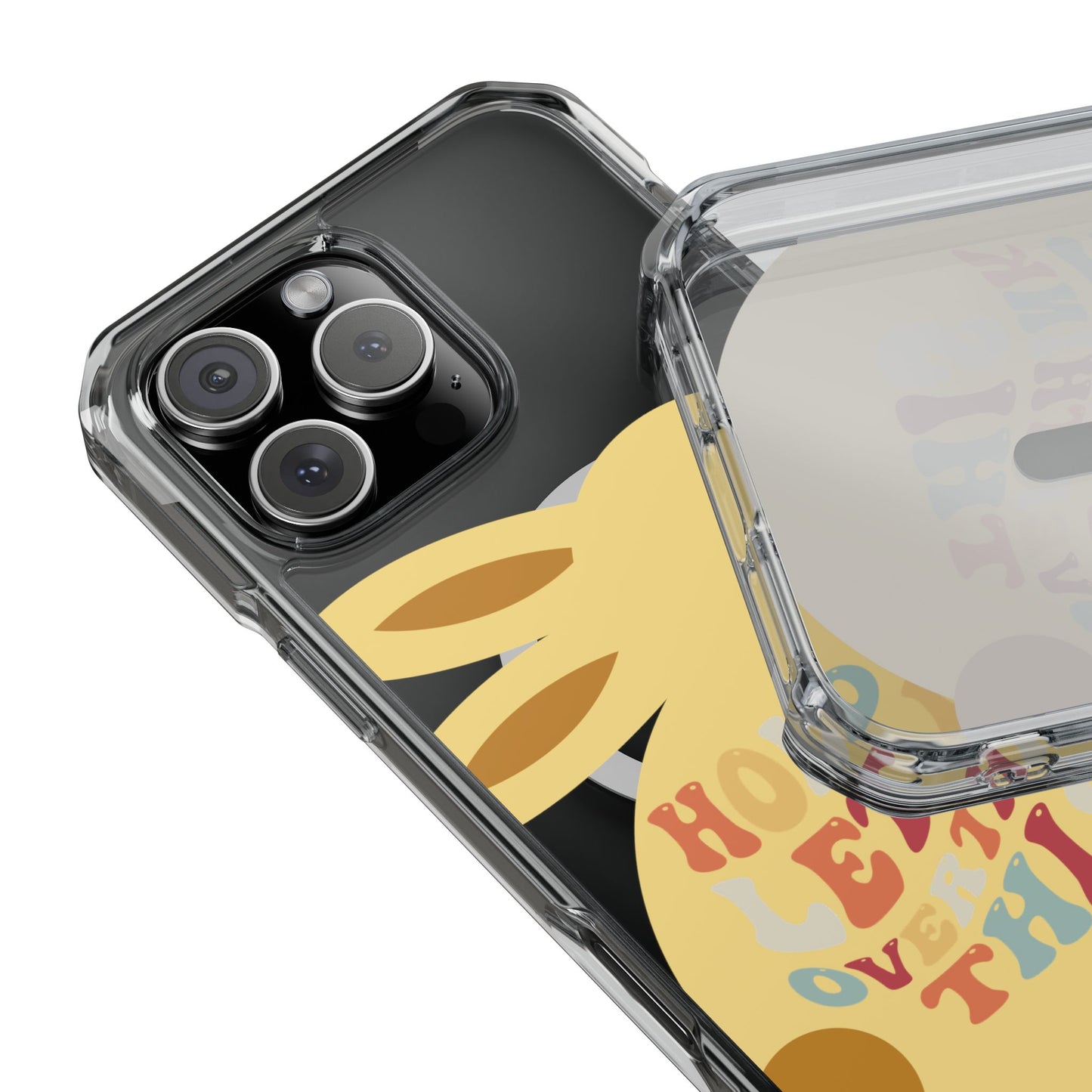 Hold On Let Me Overthink This SmileandLaughTees Clear Impact Phone Case