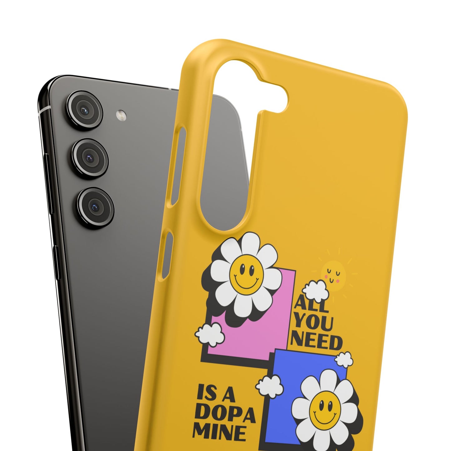 All You Need Is A Dopamine SmileandLaughTees Slim Phone Case